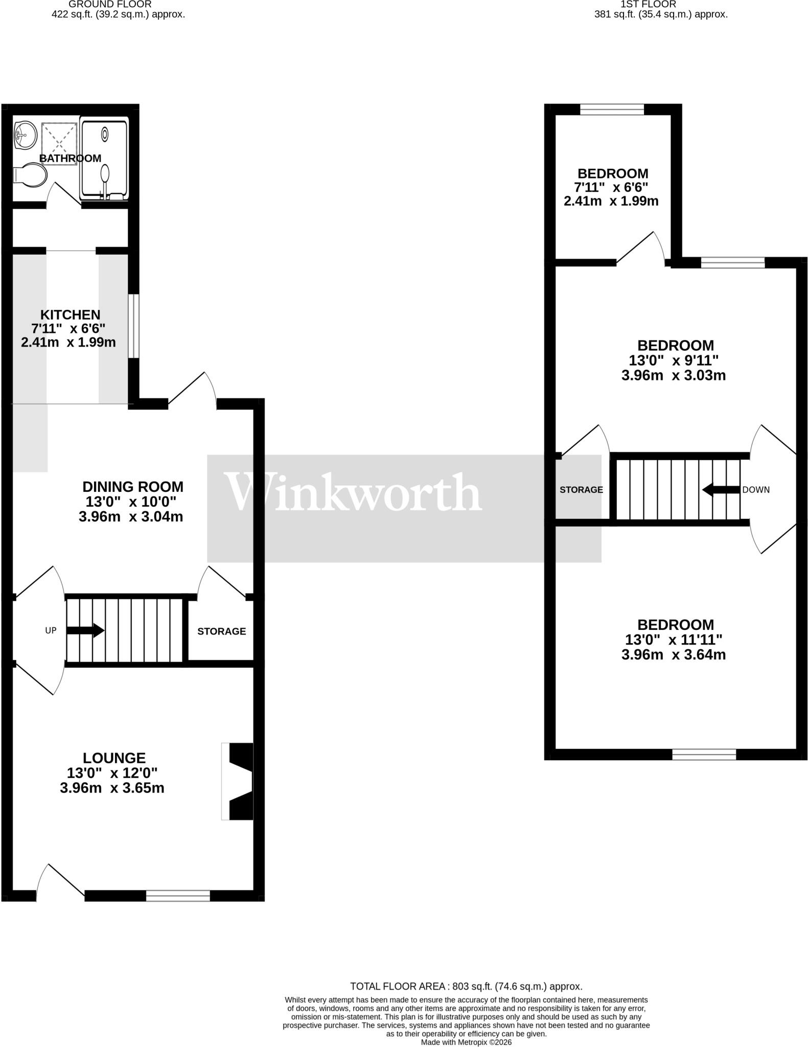 Cambridge Street, Norwich, Norfolk, NR2 floorplan