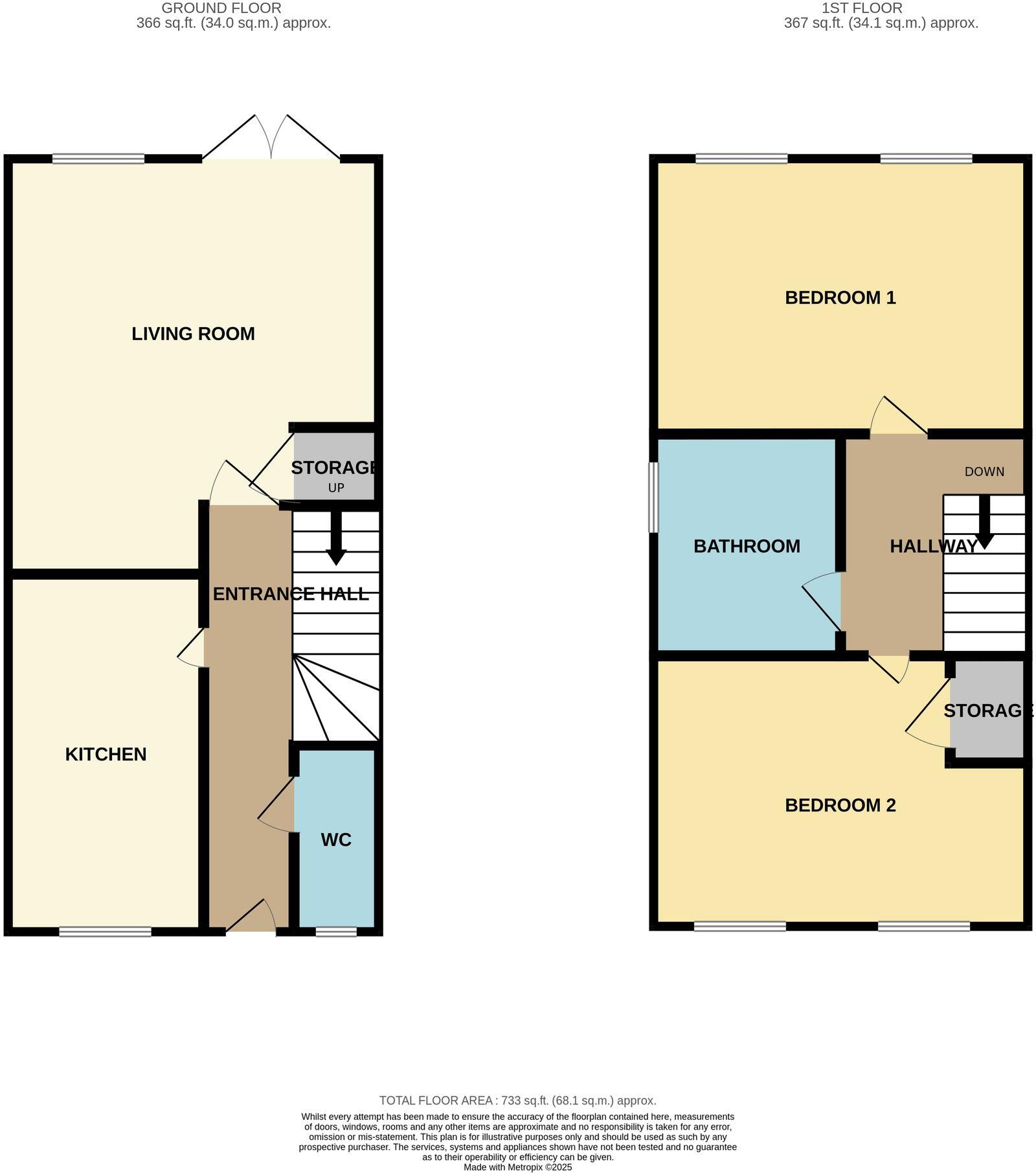 Lancaster Court, Auckley, DN9 floorplan