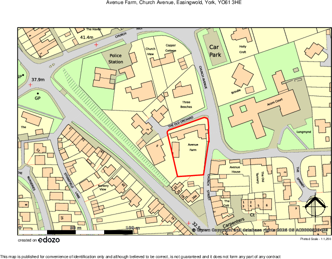 Avenue Farm, Easingwold, York floorplan