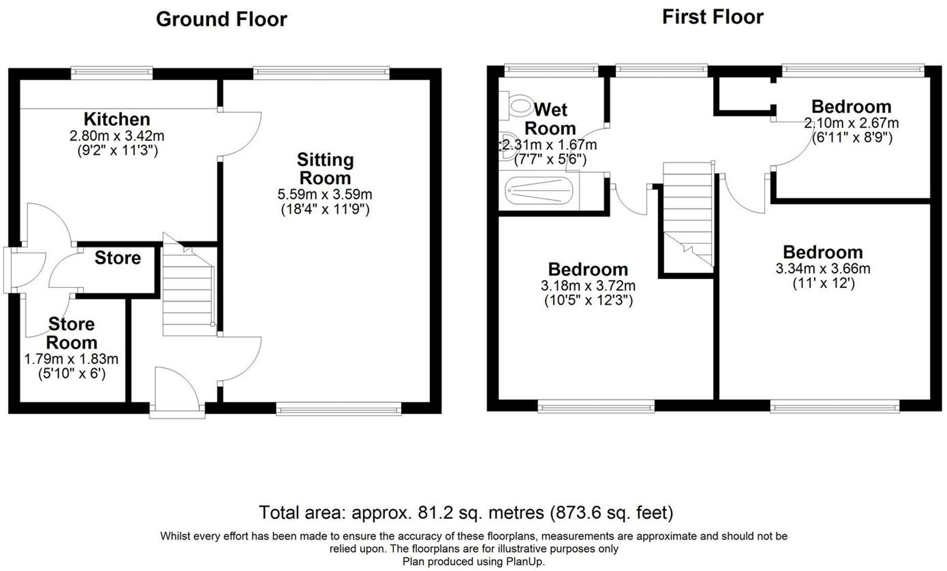 Gregory Avenue, Atherton, M46 floorplan