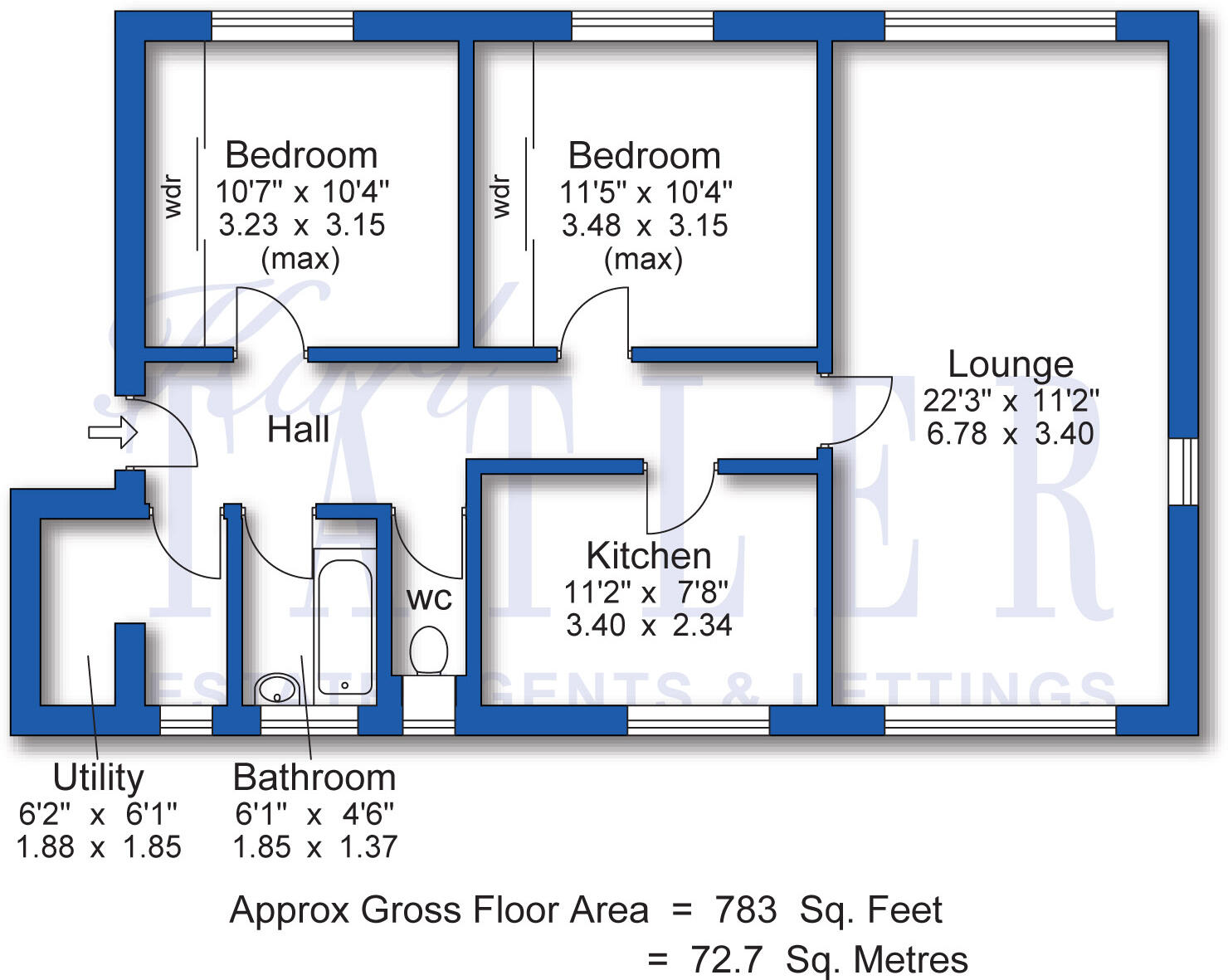 Lorne Court, Lorne Road, Prenton floorplan