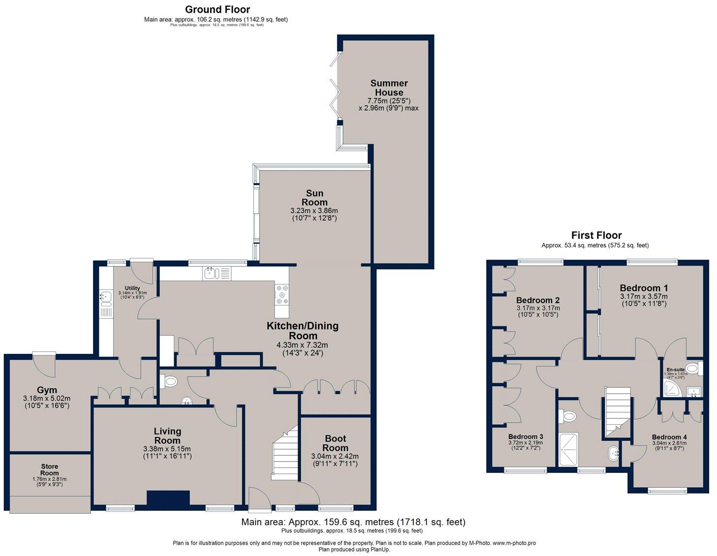 Clark Drive, Melton Mowbray, Leicestershire floorplan