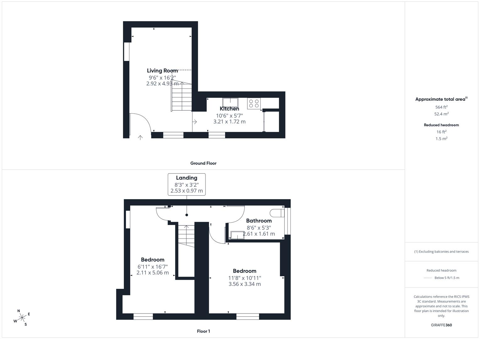 2 Mill Cottage, Demesnes, Barnard Castle floorplan