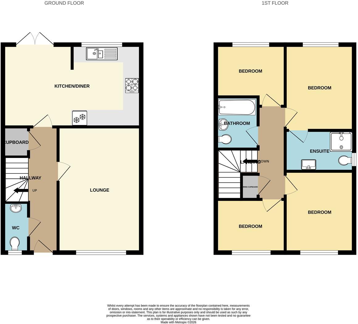 Hardwick Road, Buxton floorplan