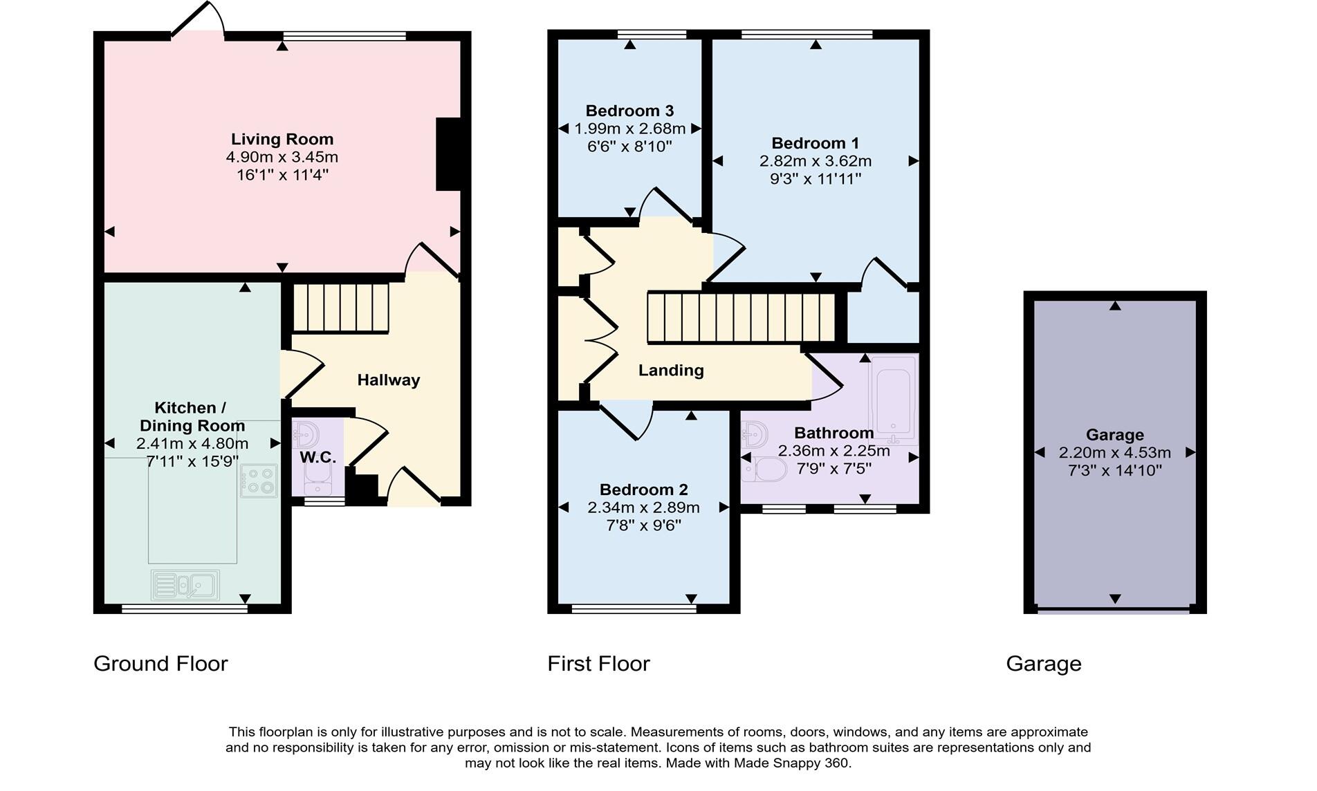 Colden Common floorplan