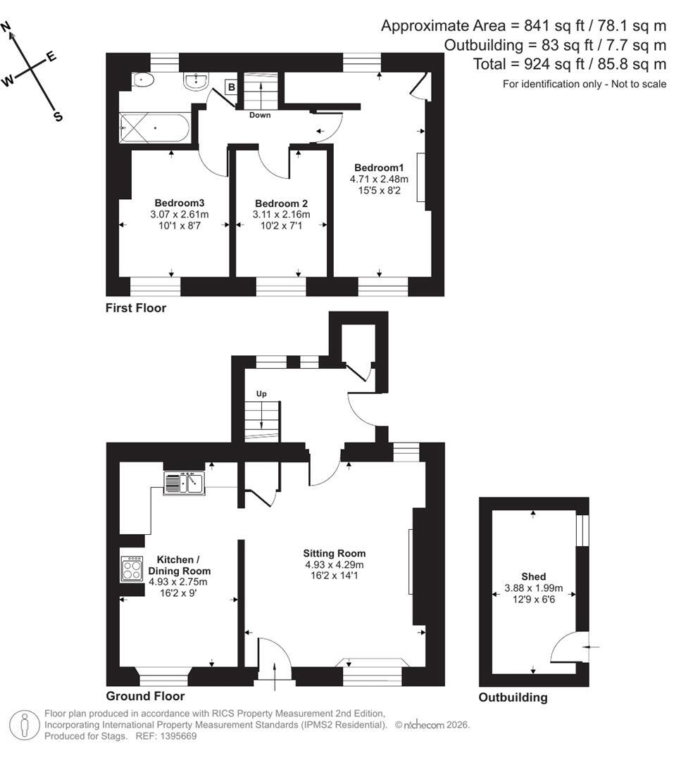 5 Muddlebridge, Fremington, Barnstaple floorplan