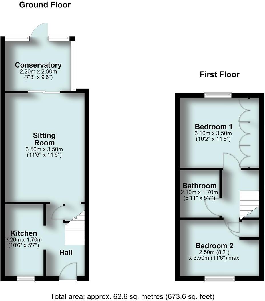 Mellish Road, Rugby, CV22 floorplan
