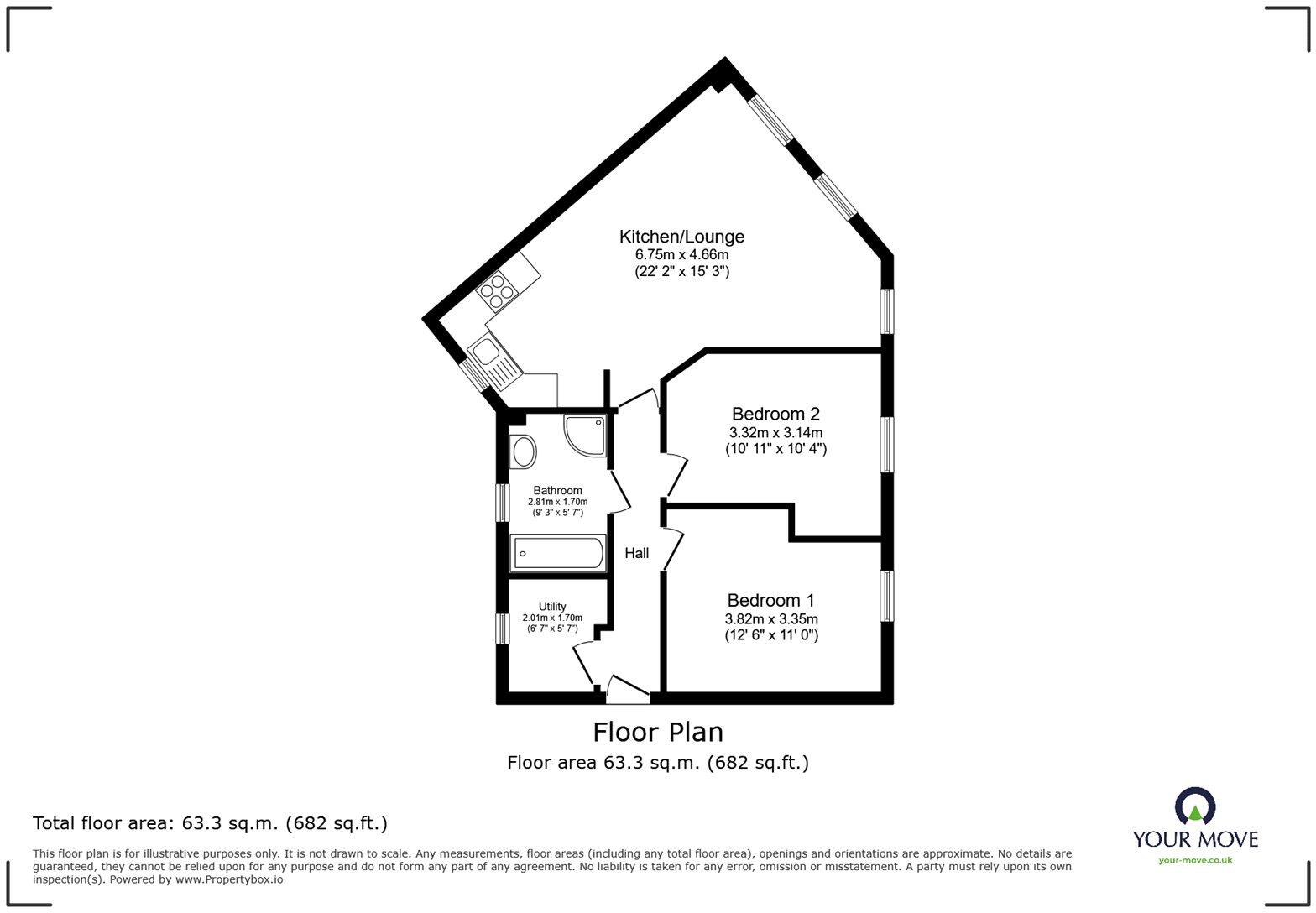 Farnley Road, Woodfield Plantation, Doncaster, South Yorkshire, DN4 floorplan