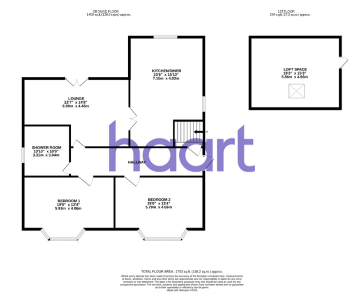 Springfield Road, Nottingham floorplan