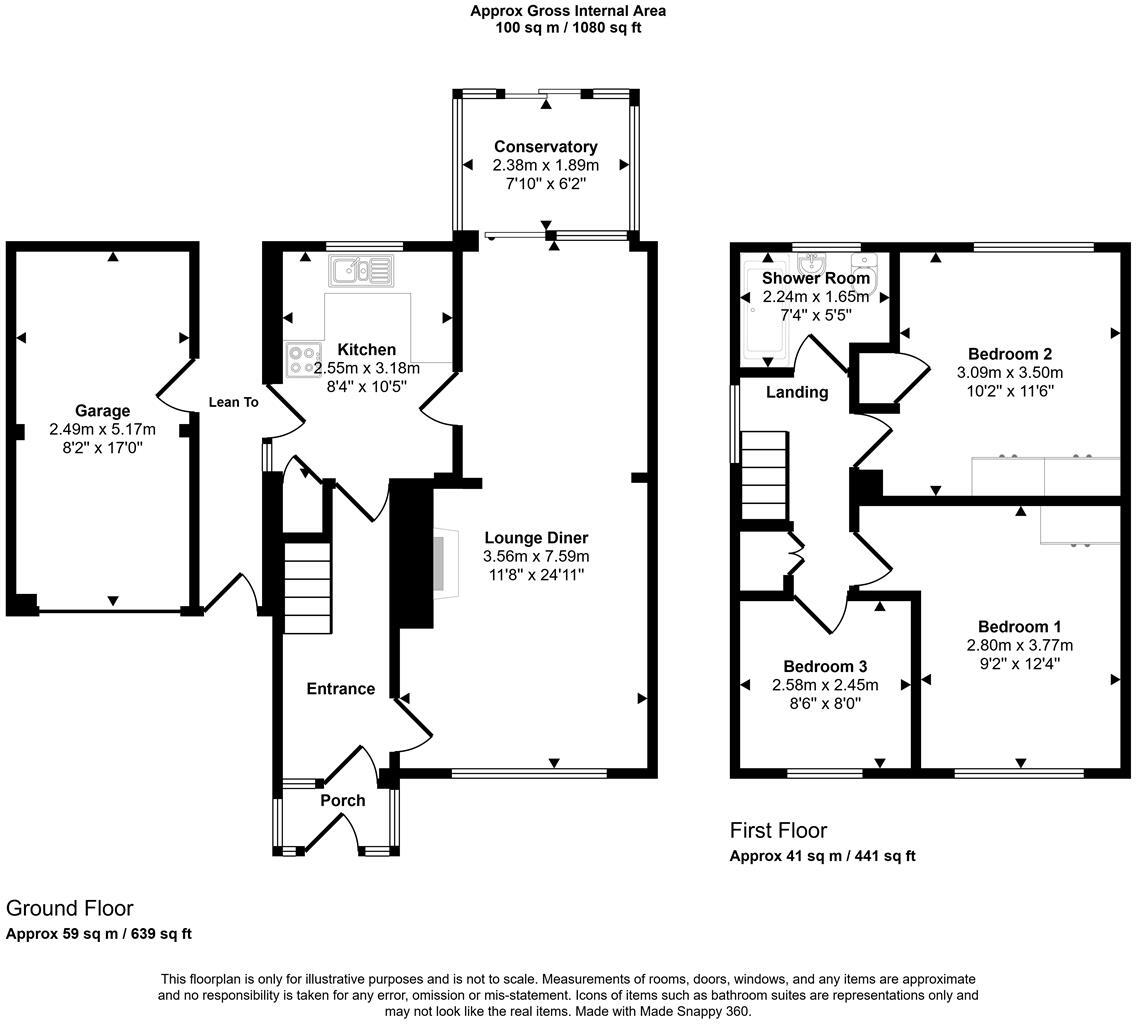 Bramley Crescent, Sonning Common floorplan