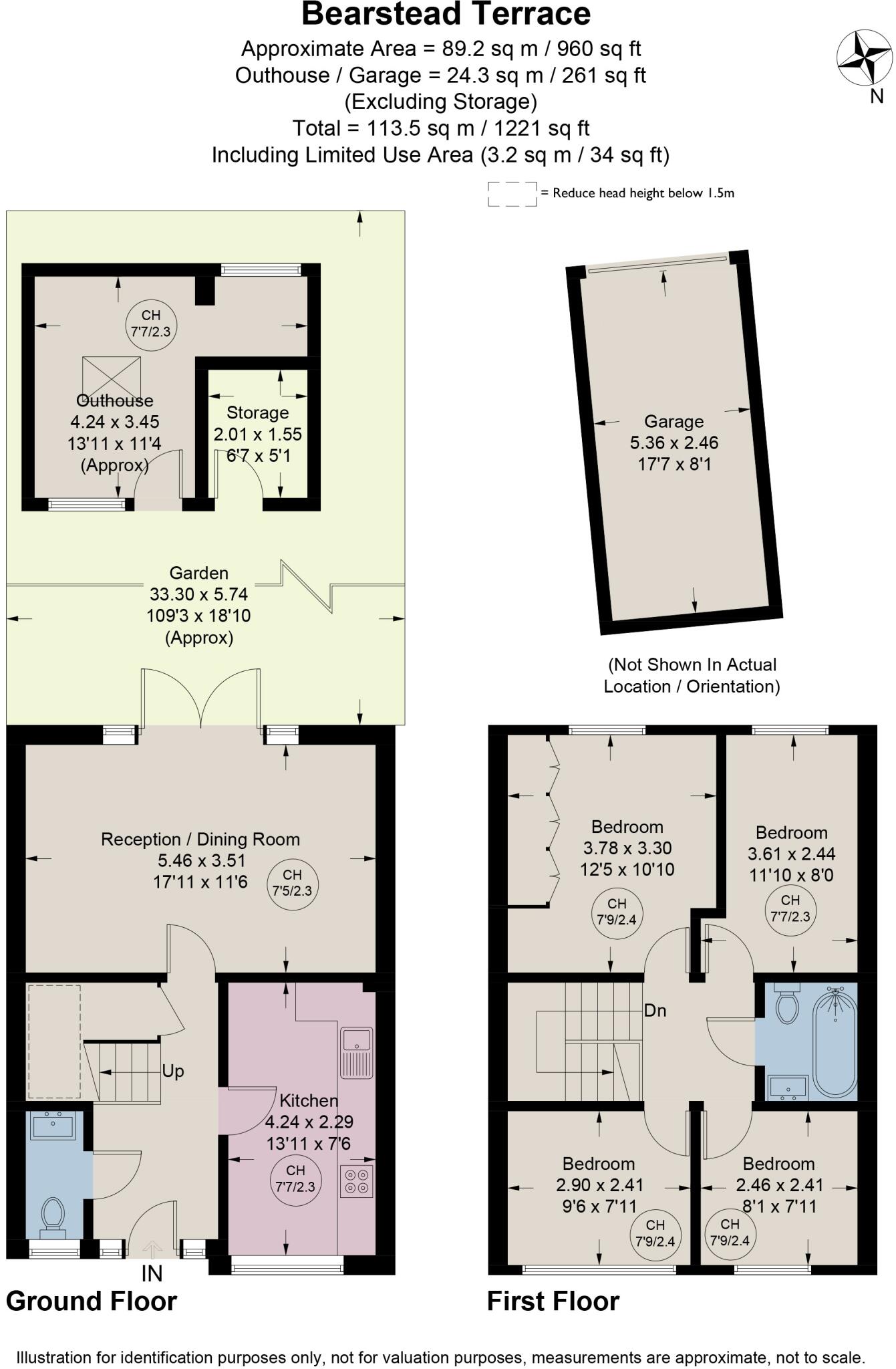 Bearstead Terrace, Copers Cope Road, Beckenham, BR3 floorplan