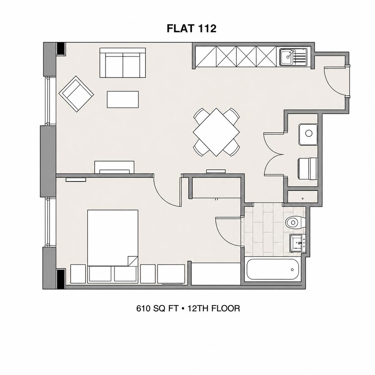 Sutton Court Road Sutton SM1 floorplan