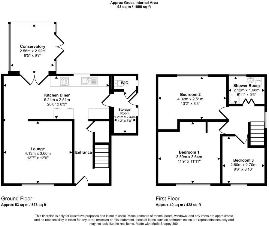 14 Stelling Road, Erith, Bexley, DA8 3JH floorplan