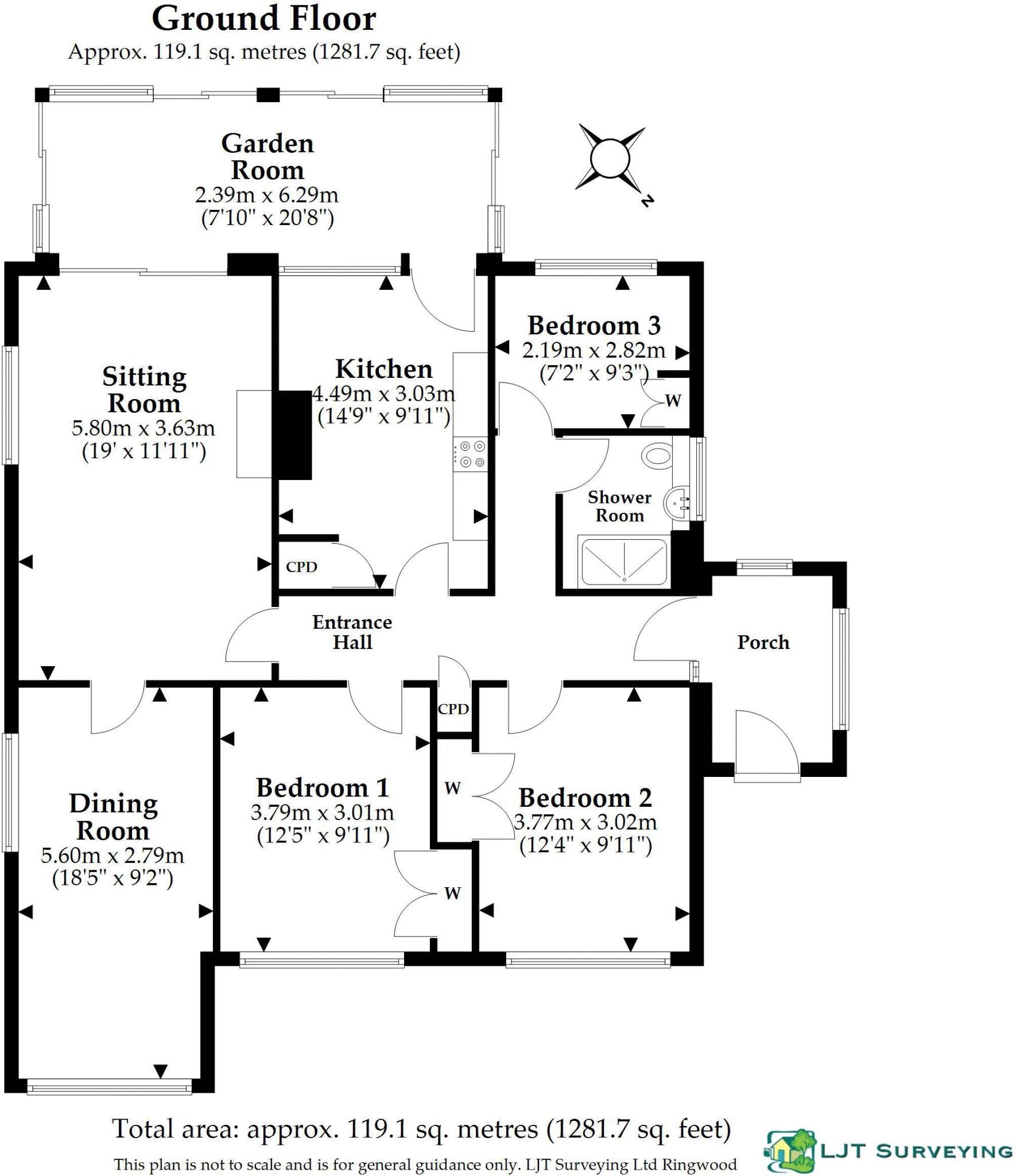 Vale Road, Woodfalls, Salisbury SP5 floorplan