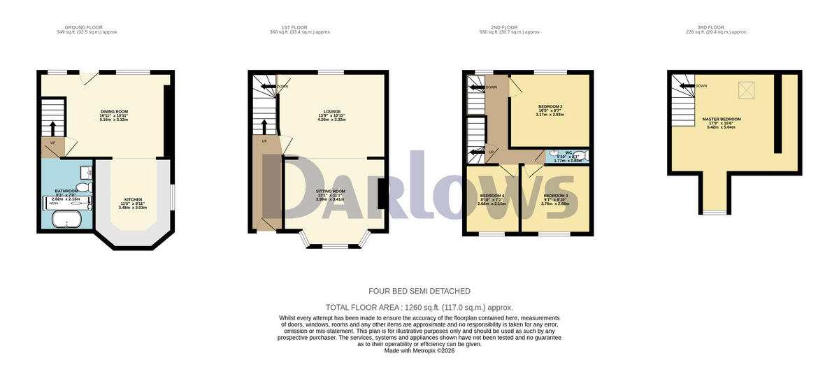 Hillside Road, Newport floorplan