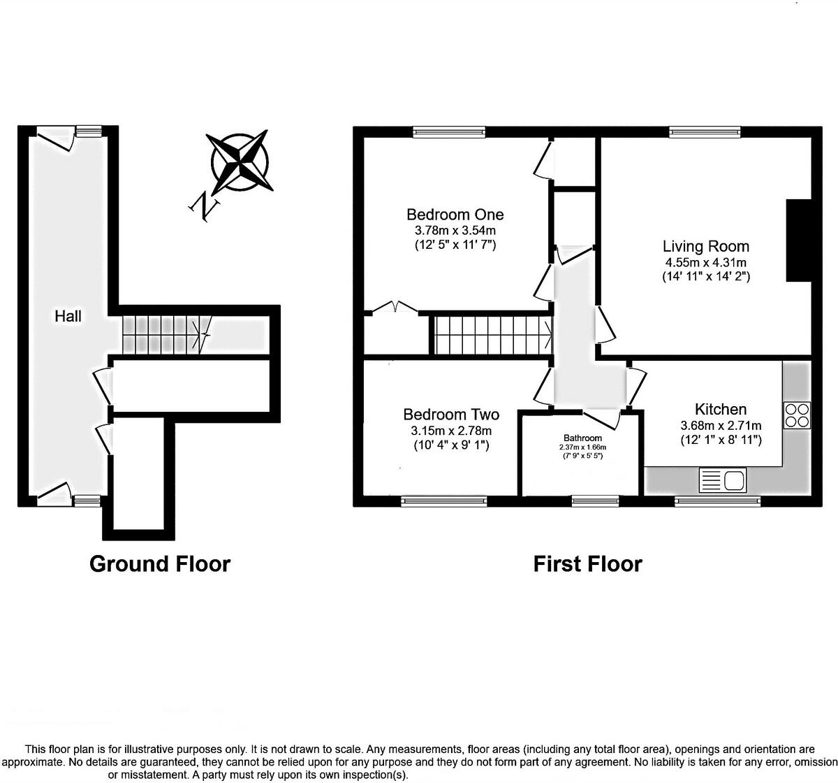 24 Norfolk Close, Northumberland NE63 8PE floorplan