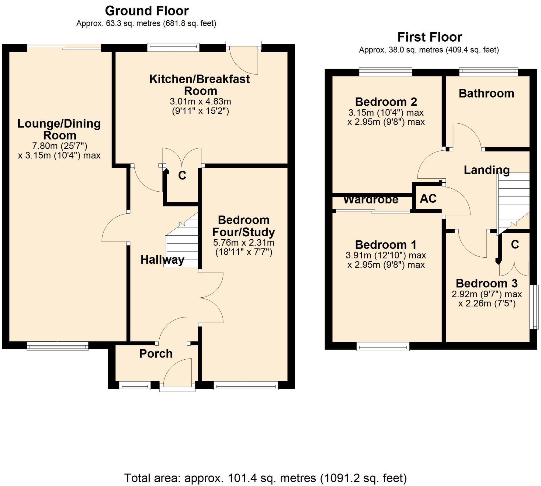 Rennishaw Way, Links View, NN2 7NE floorplan