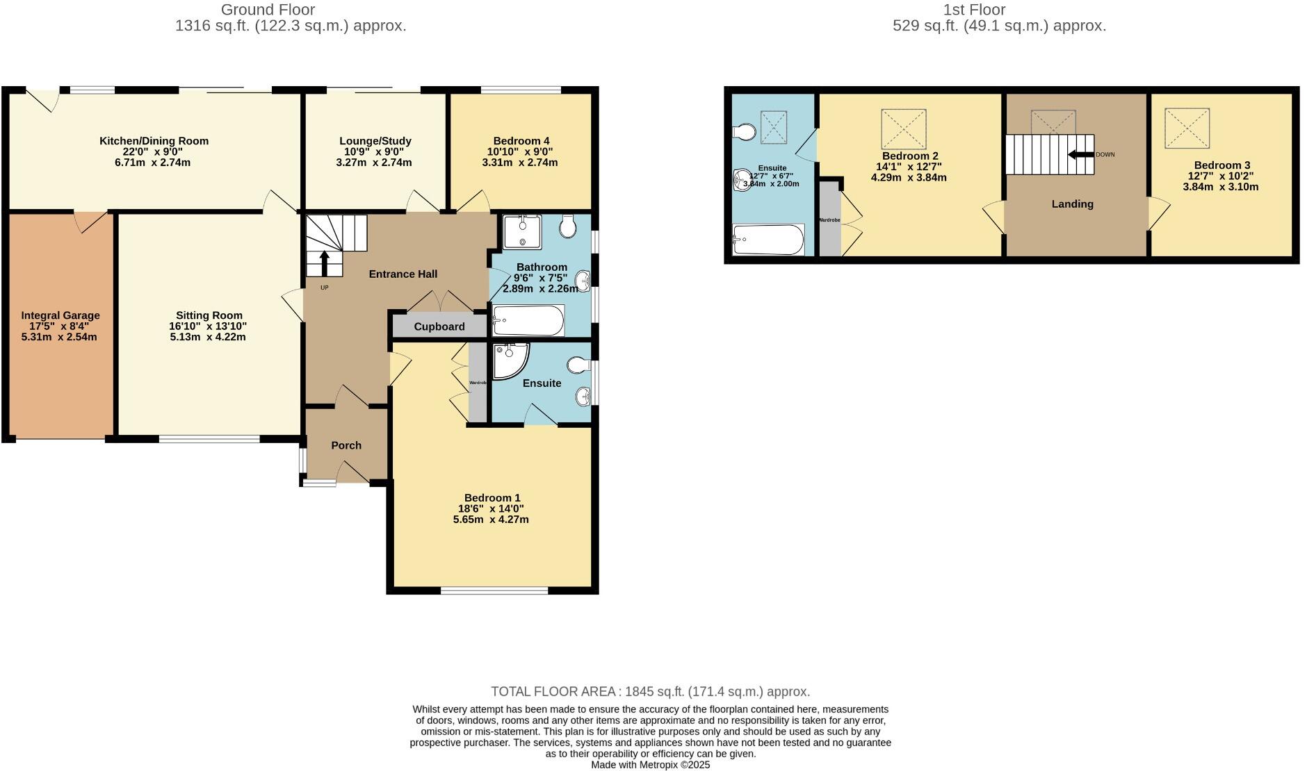 Avenue Road, Hayling Island floorplan