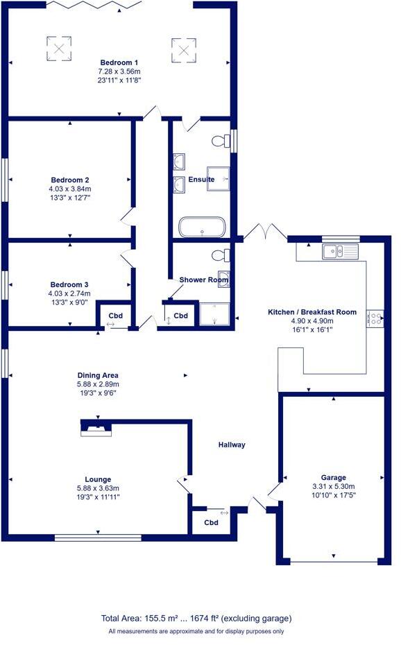 Braemar Drive, Highcliffe On Sea floorplan