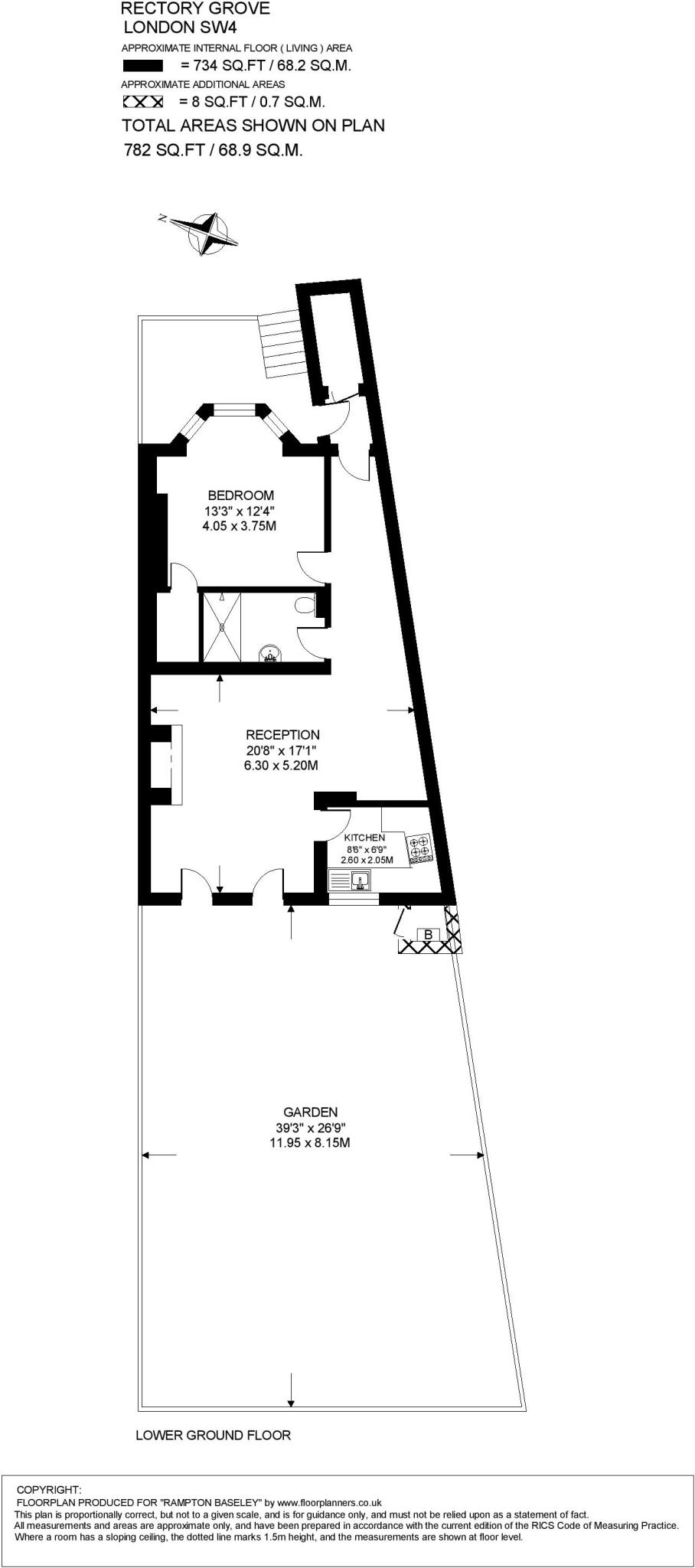 Rectory Grove, SW4 floorplan