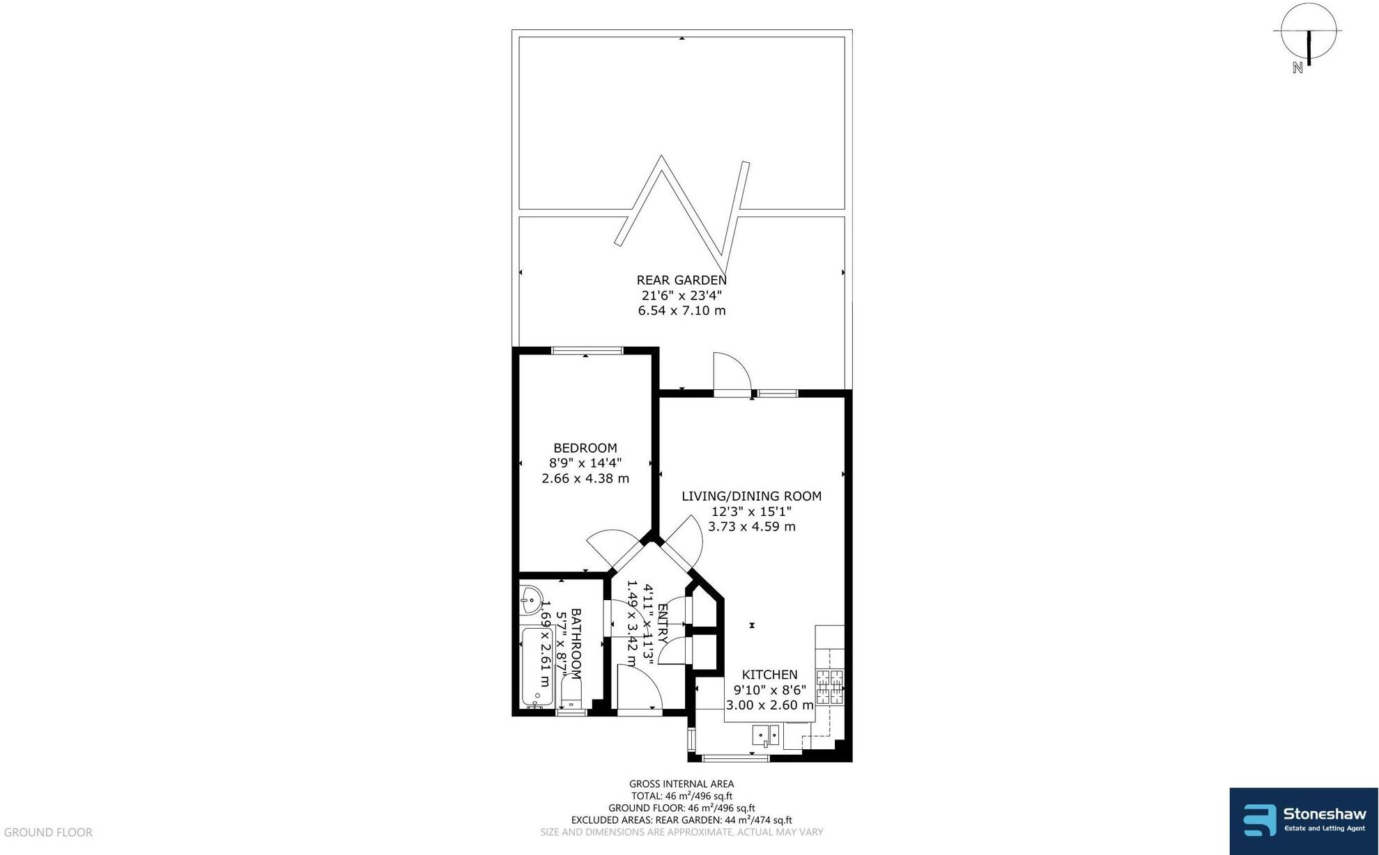 Ron Todd Close, Dagenham, RM10 floorplan