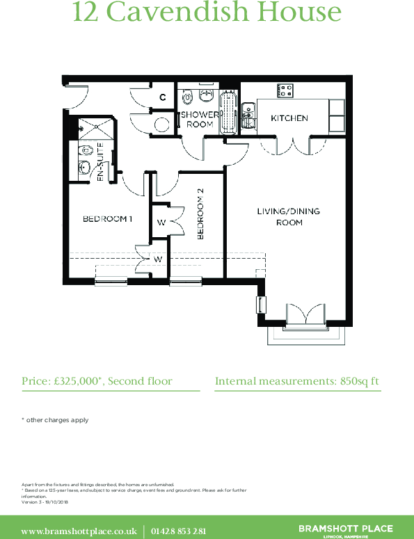 Cavendish House, Bramshott Place, Liphook, Hampshire, GU30 floorplan