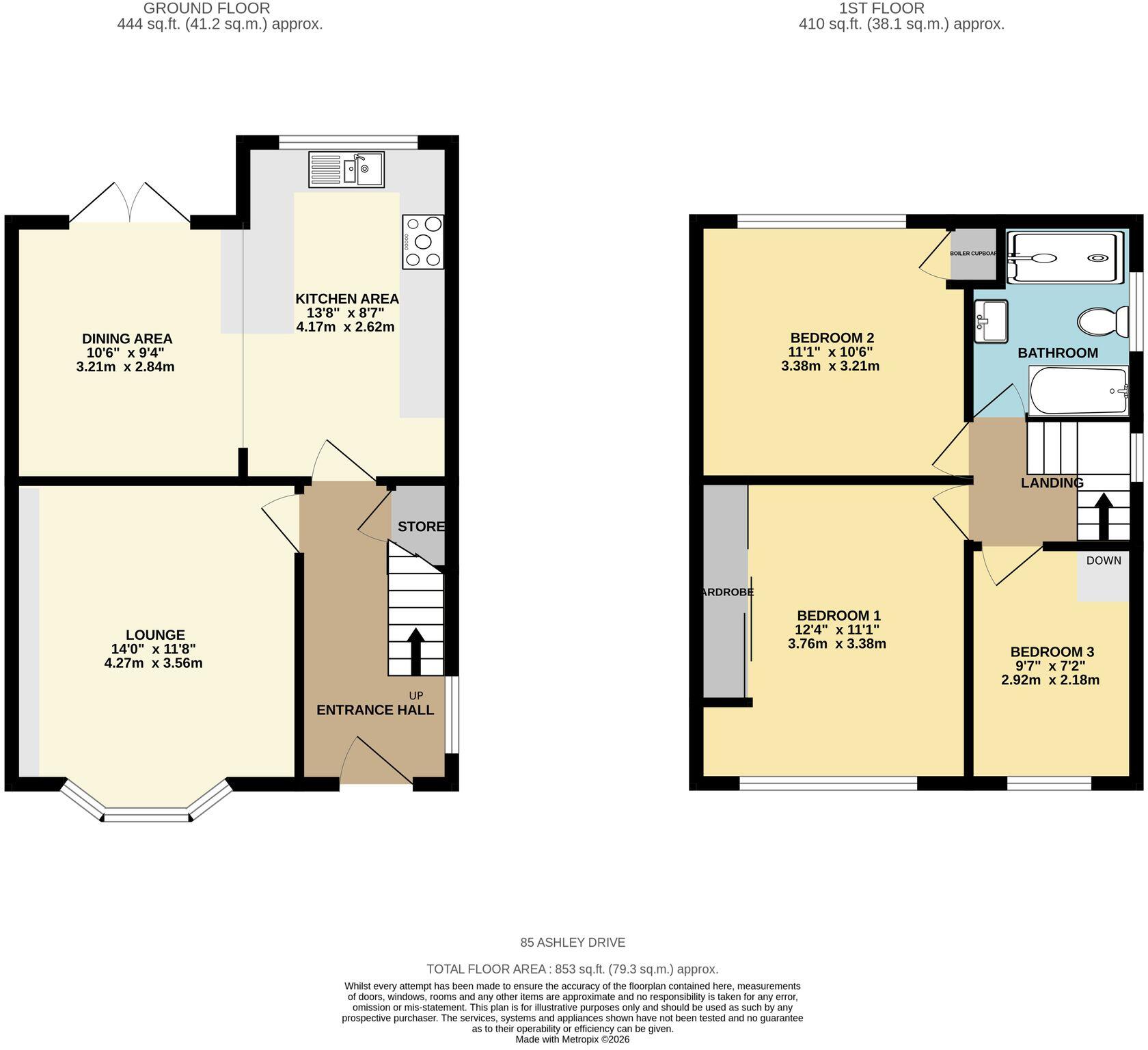 Ashley Drive, Bramhall, SK7 floorplan