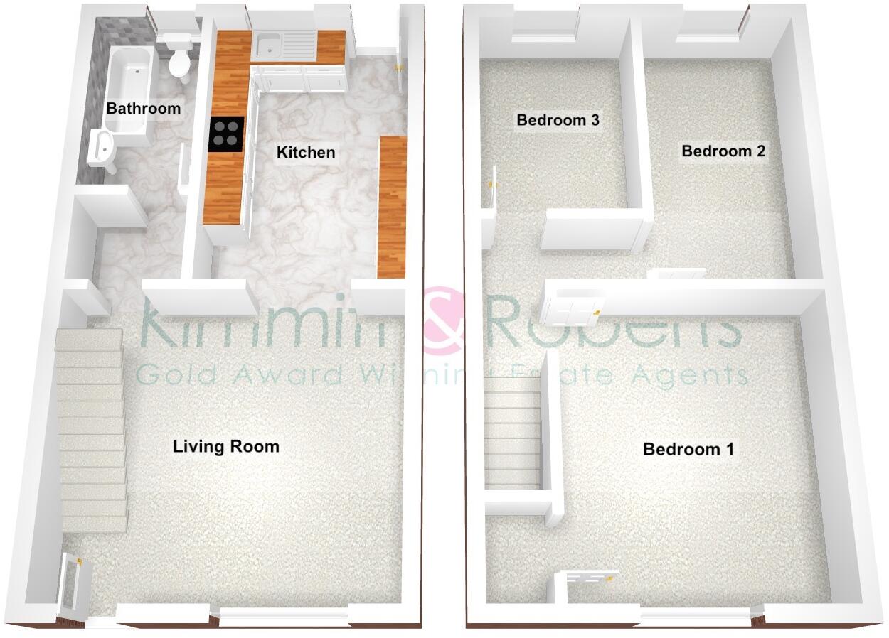 Milbank Terrace, Station Town, Wingate, Durham, TS28 5EF floorplan