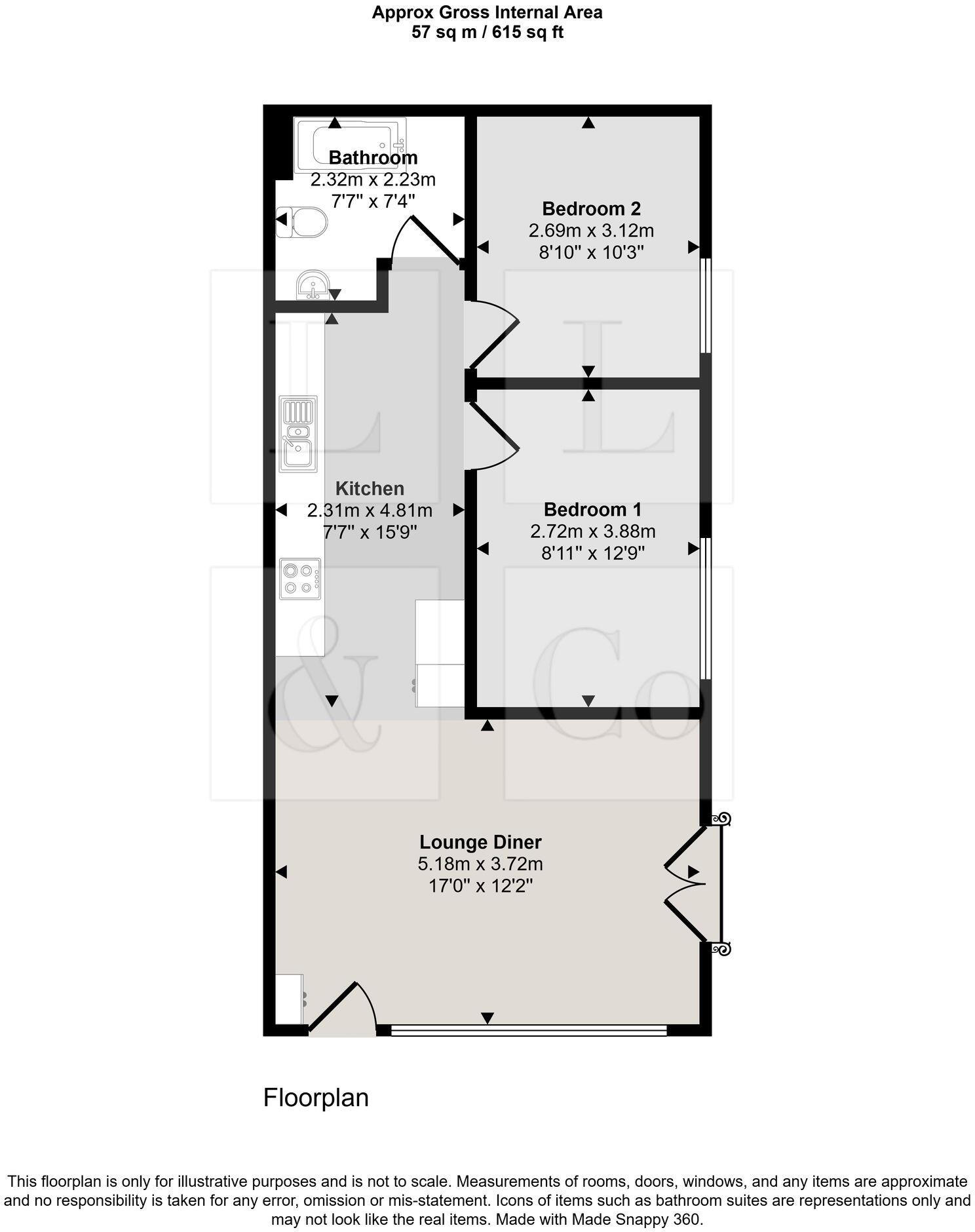 Hidderley Park, Camborne, TR14 floorplan