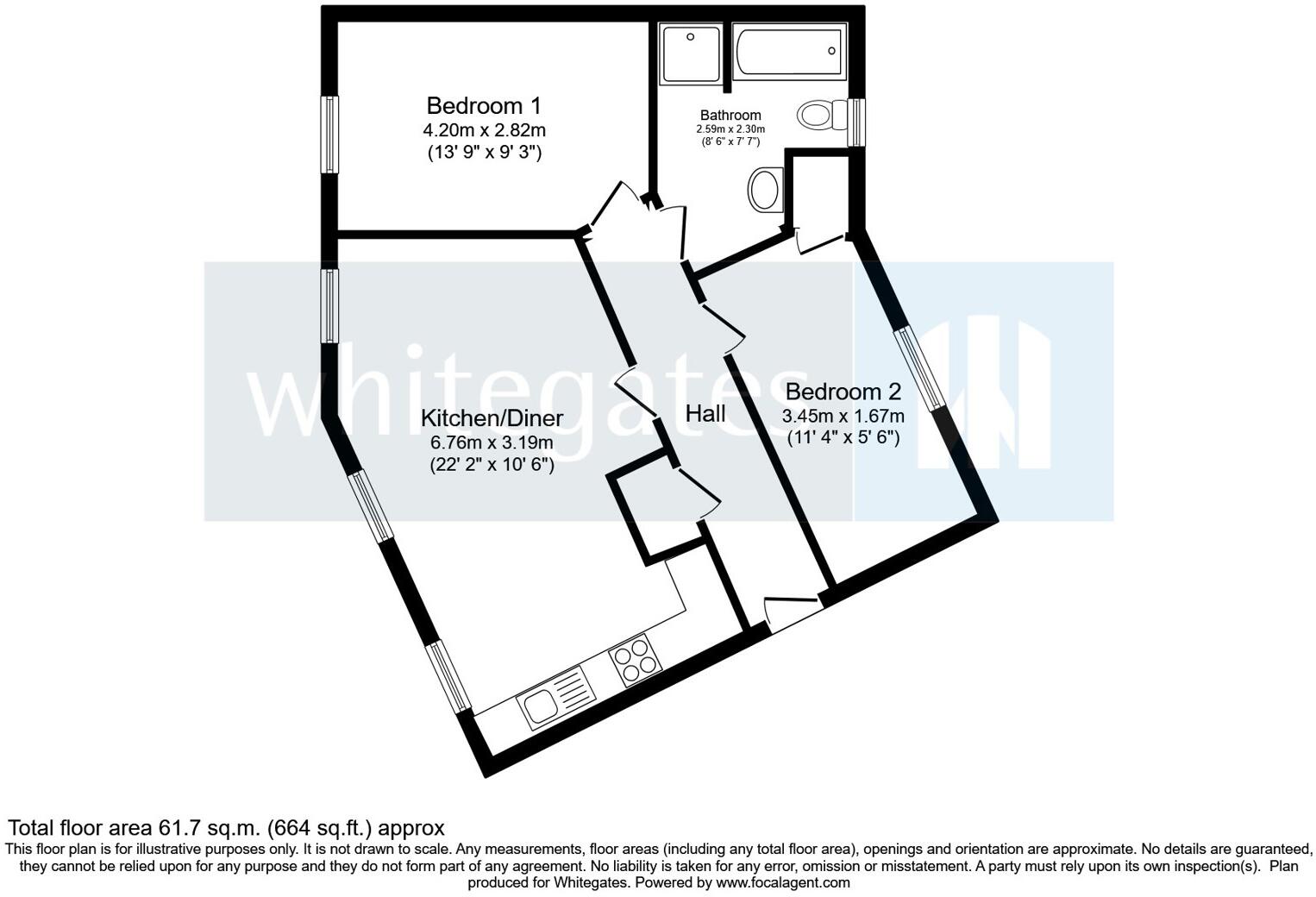 Cherry Tree Court, Nantwich, Cheshire, CW5 floorplan