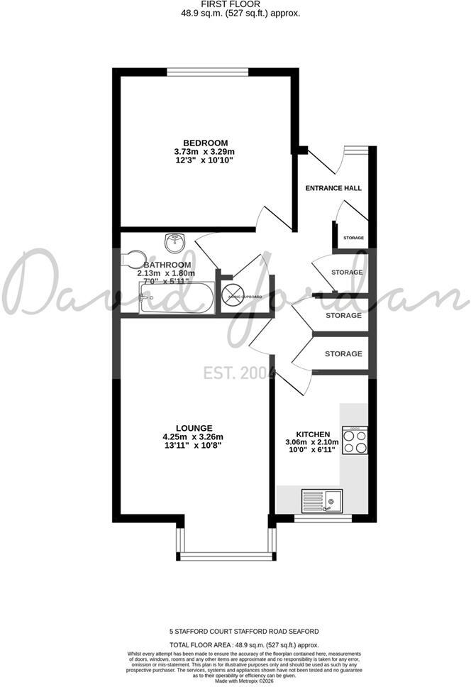 Stafford Road, Seaford floorplan