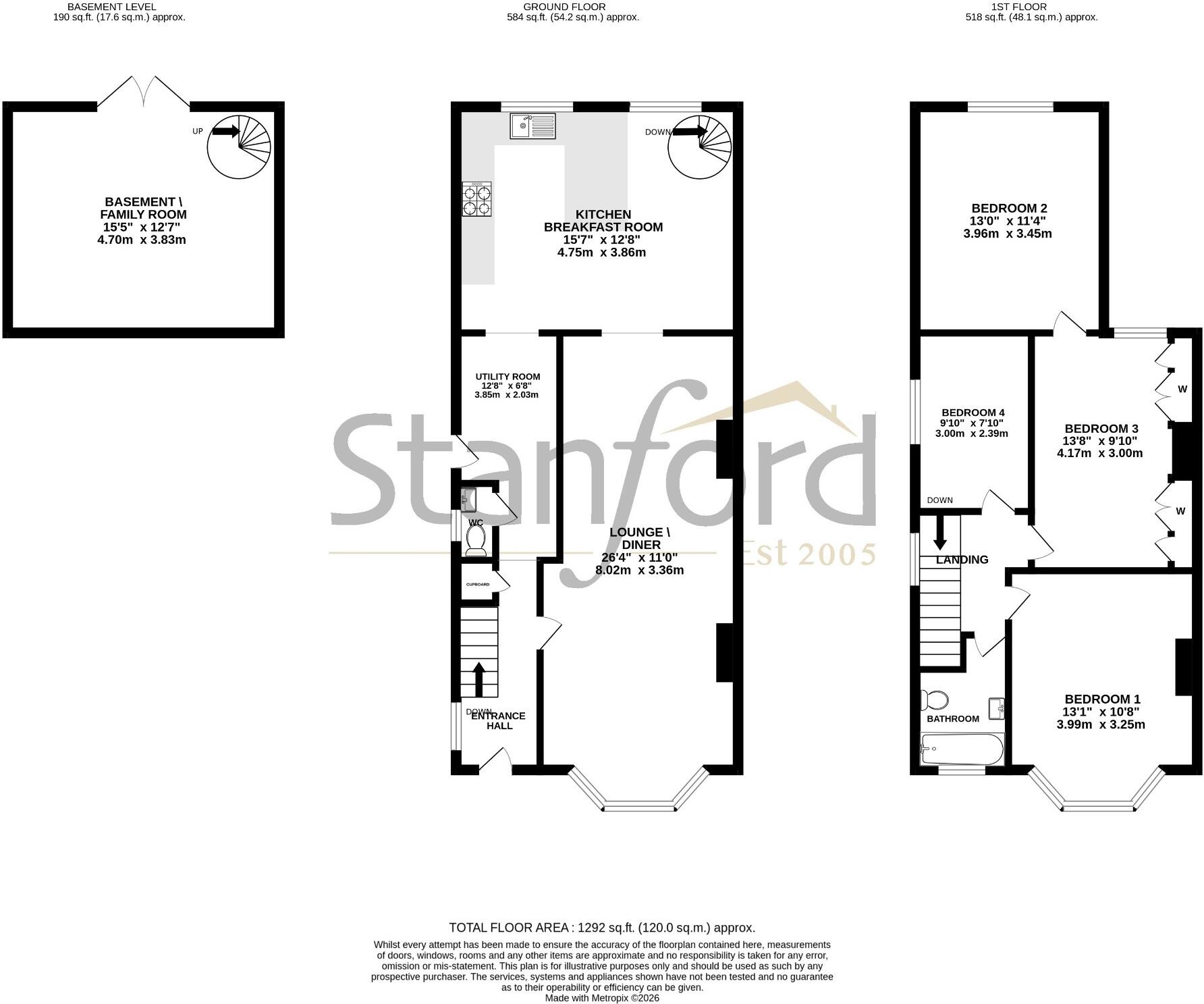Archery Grove, Southampton, Hampshire, SO19 floorplan