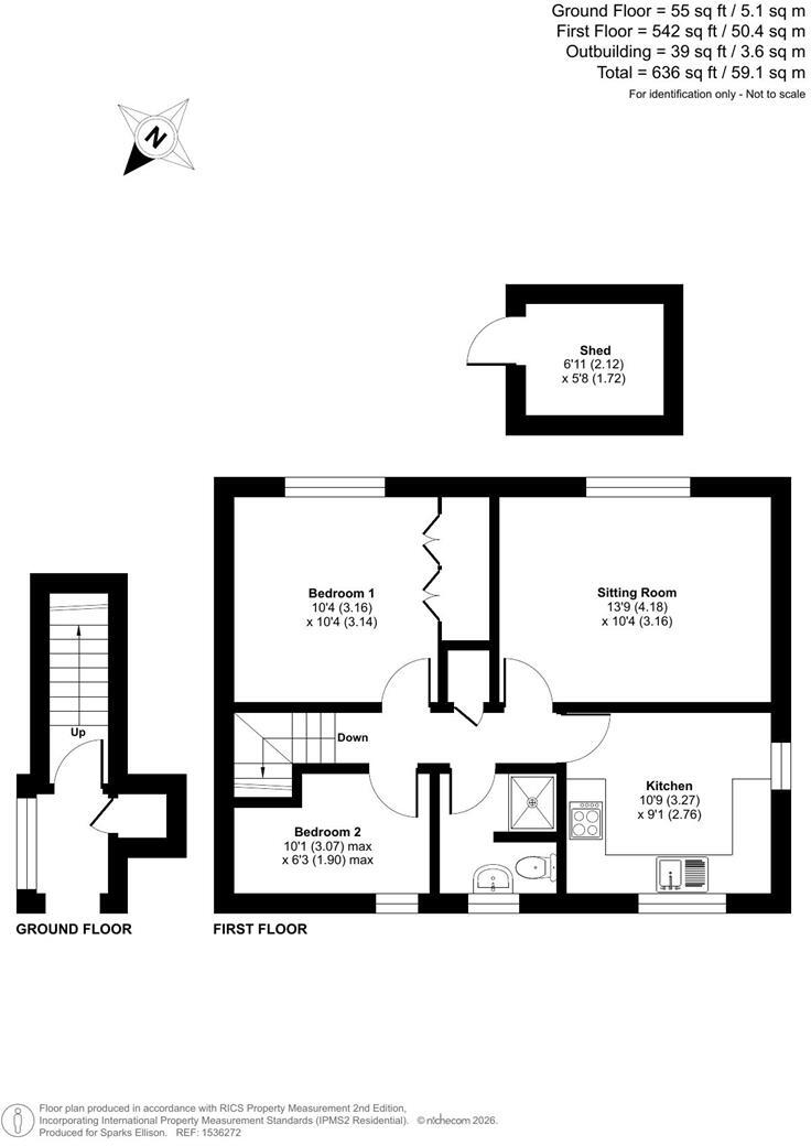 Kerry Close, Chandler's Ford, Eastleigh floorplan