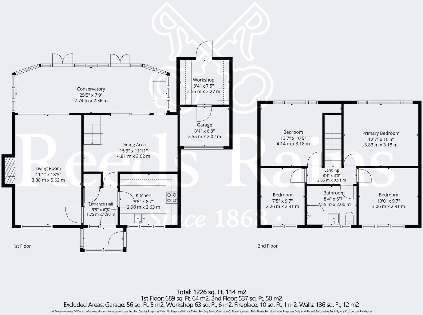 Sycamore Avenue, Evesham, Worcestershire, WR11 floorplan