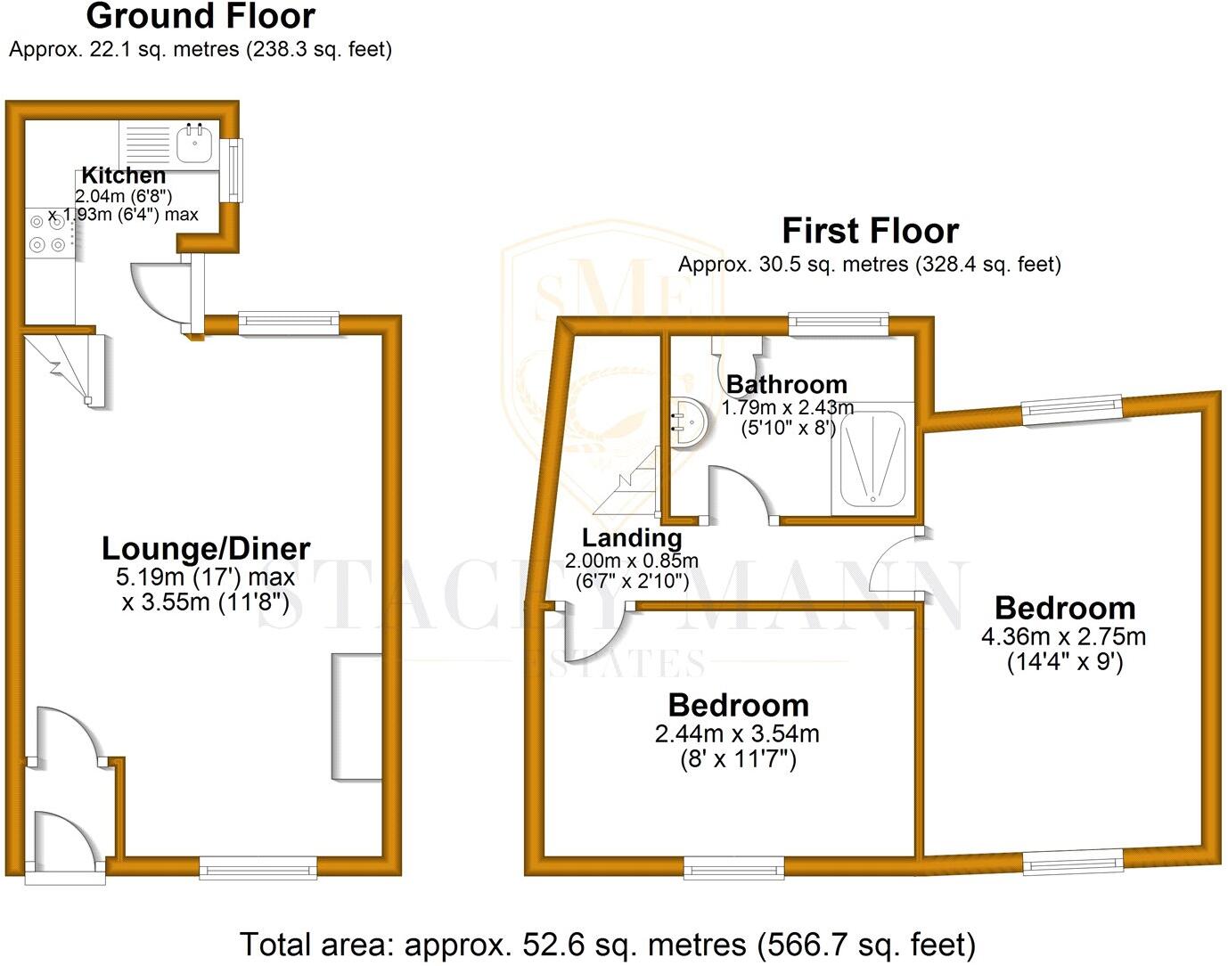 Jack Lane, Newlyn, Penzance, TR18 floorplan