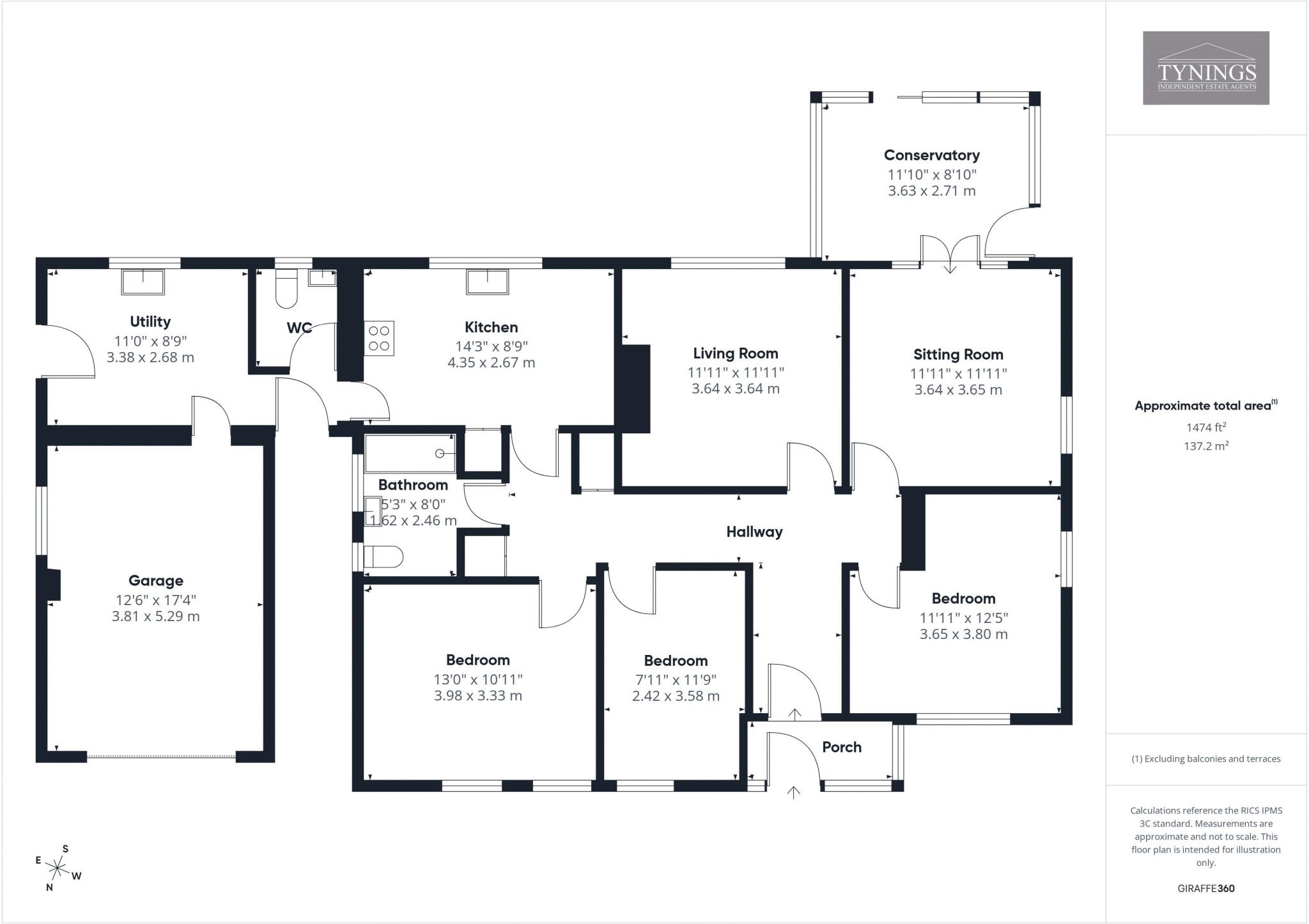 Stonehouse Lane, Combe Down, Bath floorplan