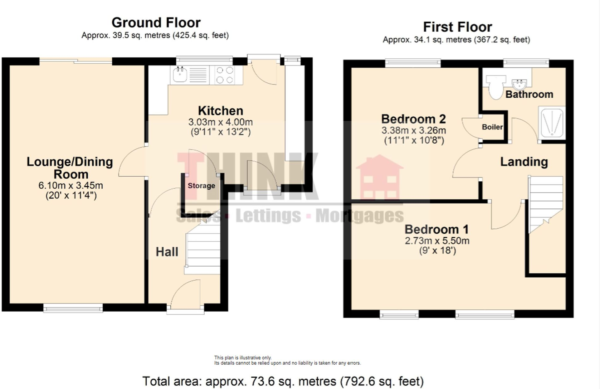 Barnett Avenue, Newton-Le-Willows, WA12 floorplan