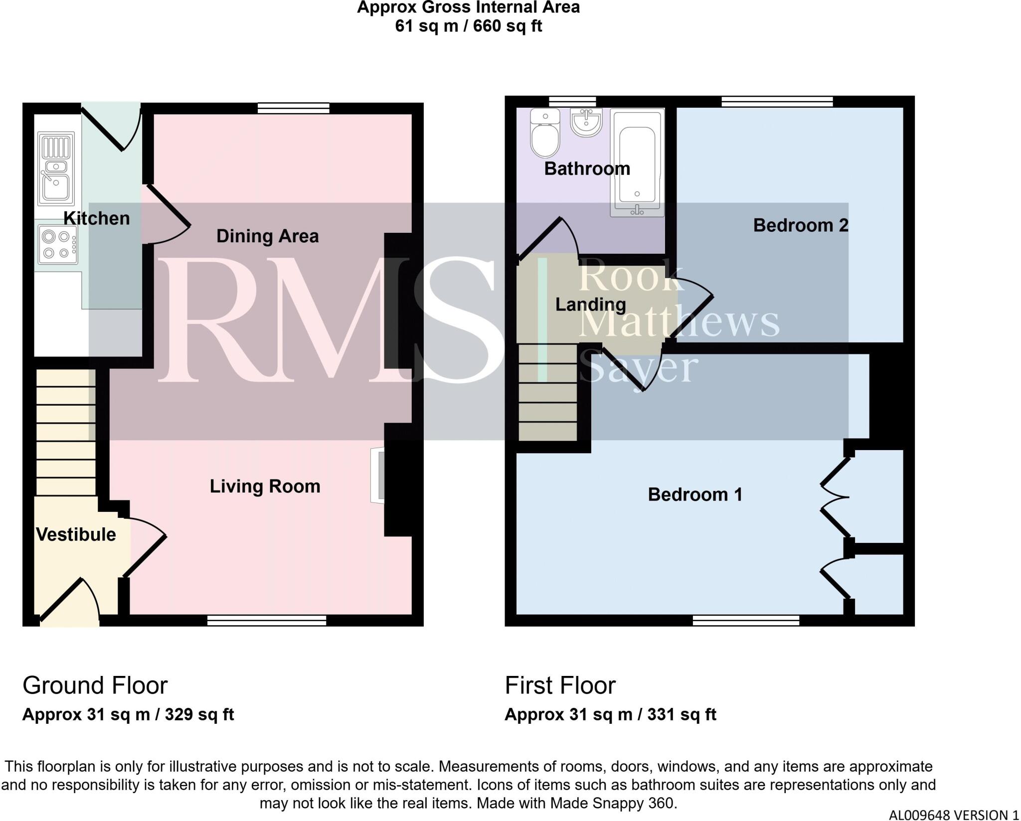 Broad Road, Seahouses floorplan