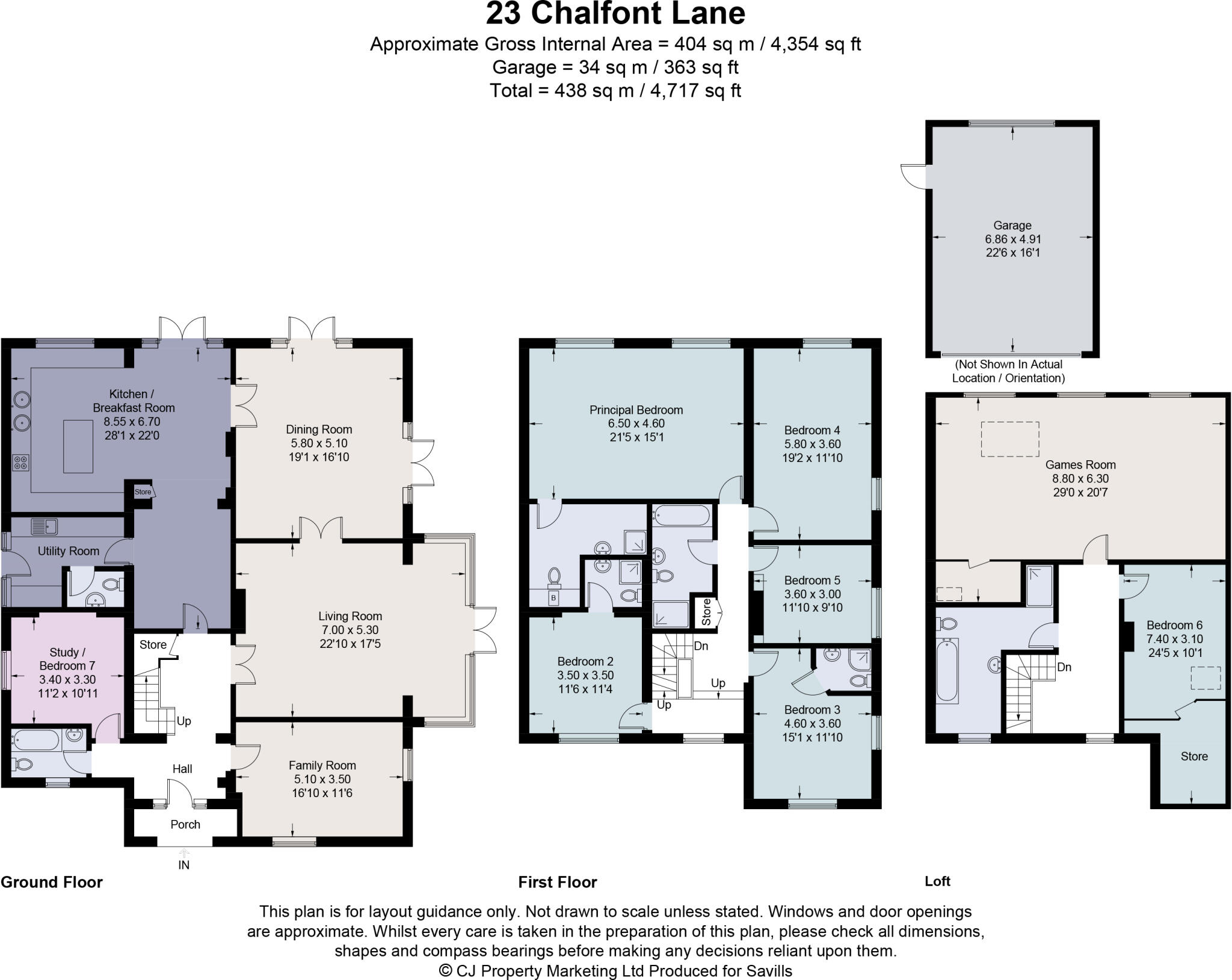 Chalfont Lane, Chorleywood, Rickmansworth, Hertfordshire, WD3 floorplan