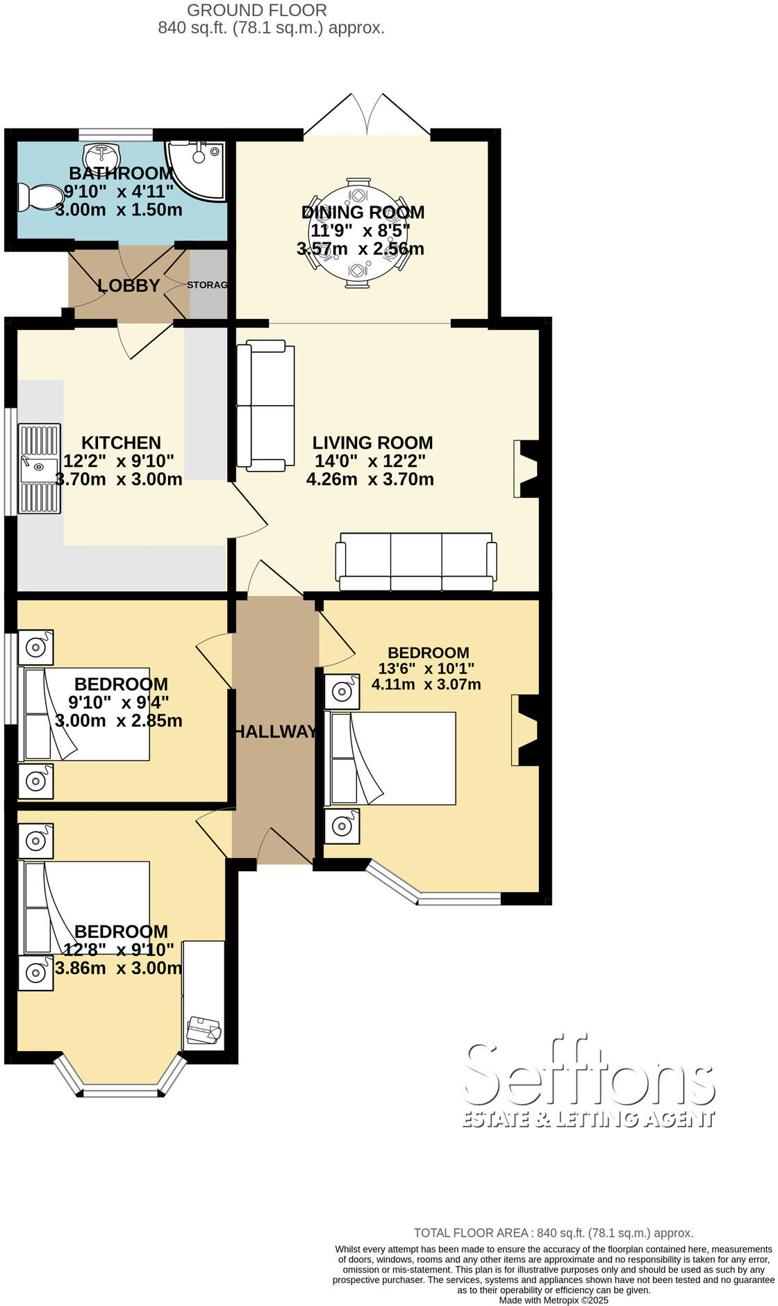 Gorse Road, Norwich, Norfolk floorplan
