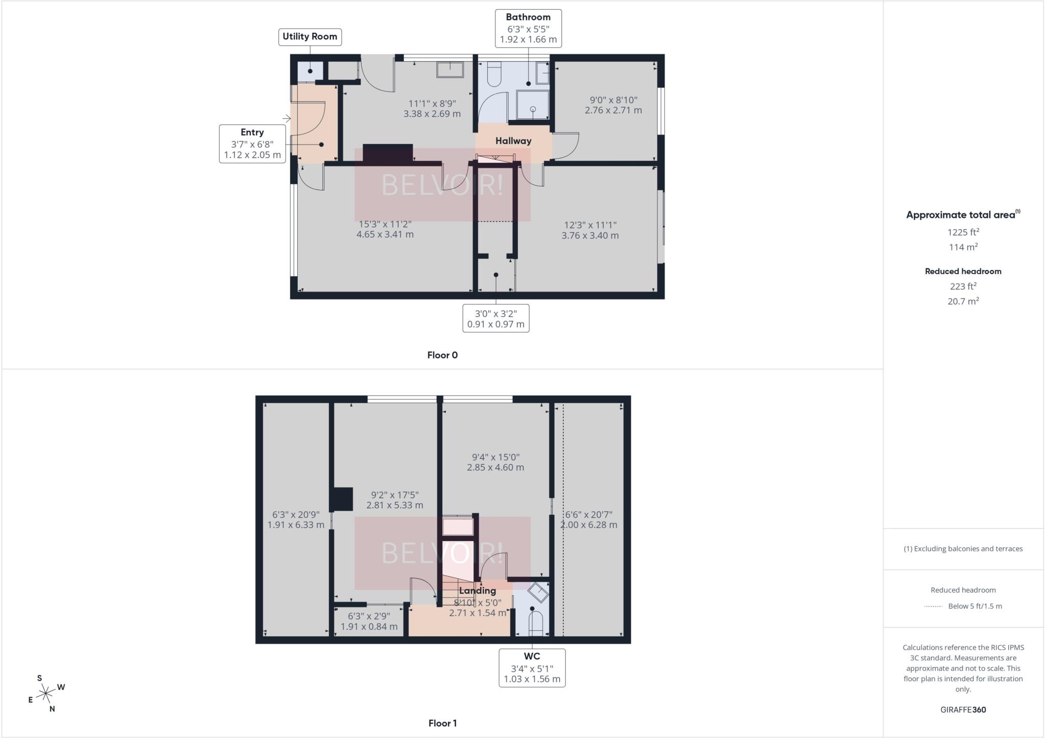 Kingsway, Hope, LL12 floorplan