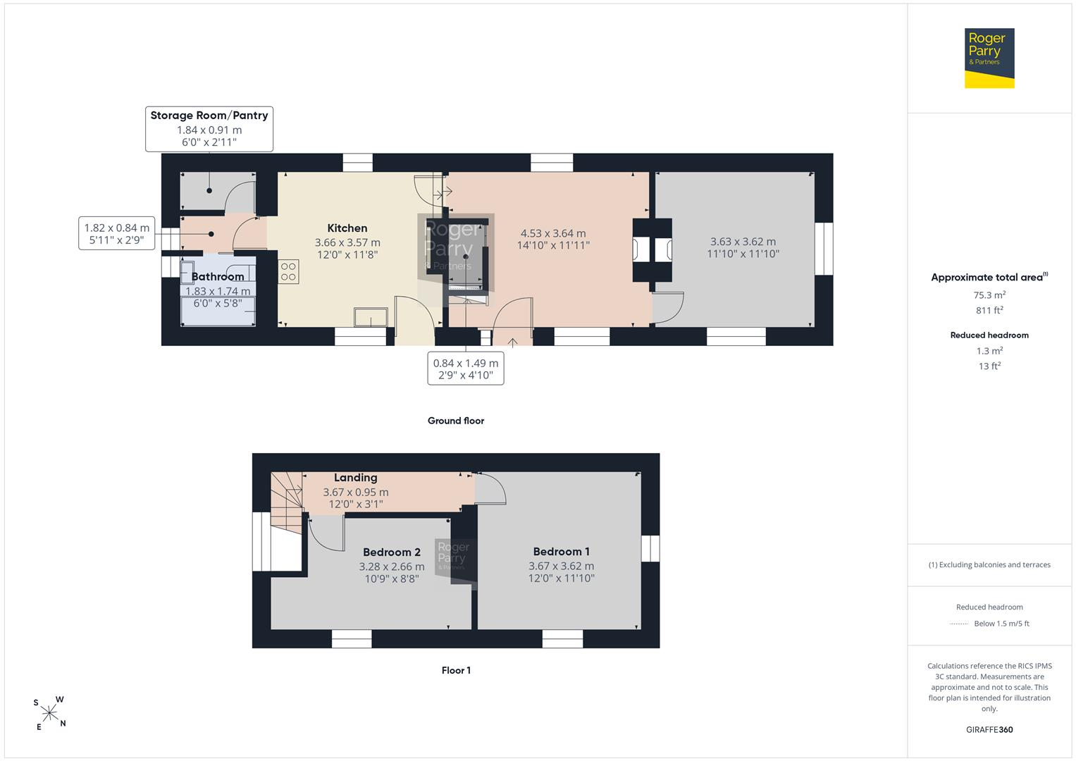 Budleigh, Llanfair Road, Newtown floorplan