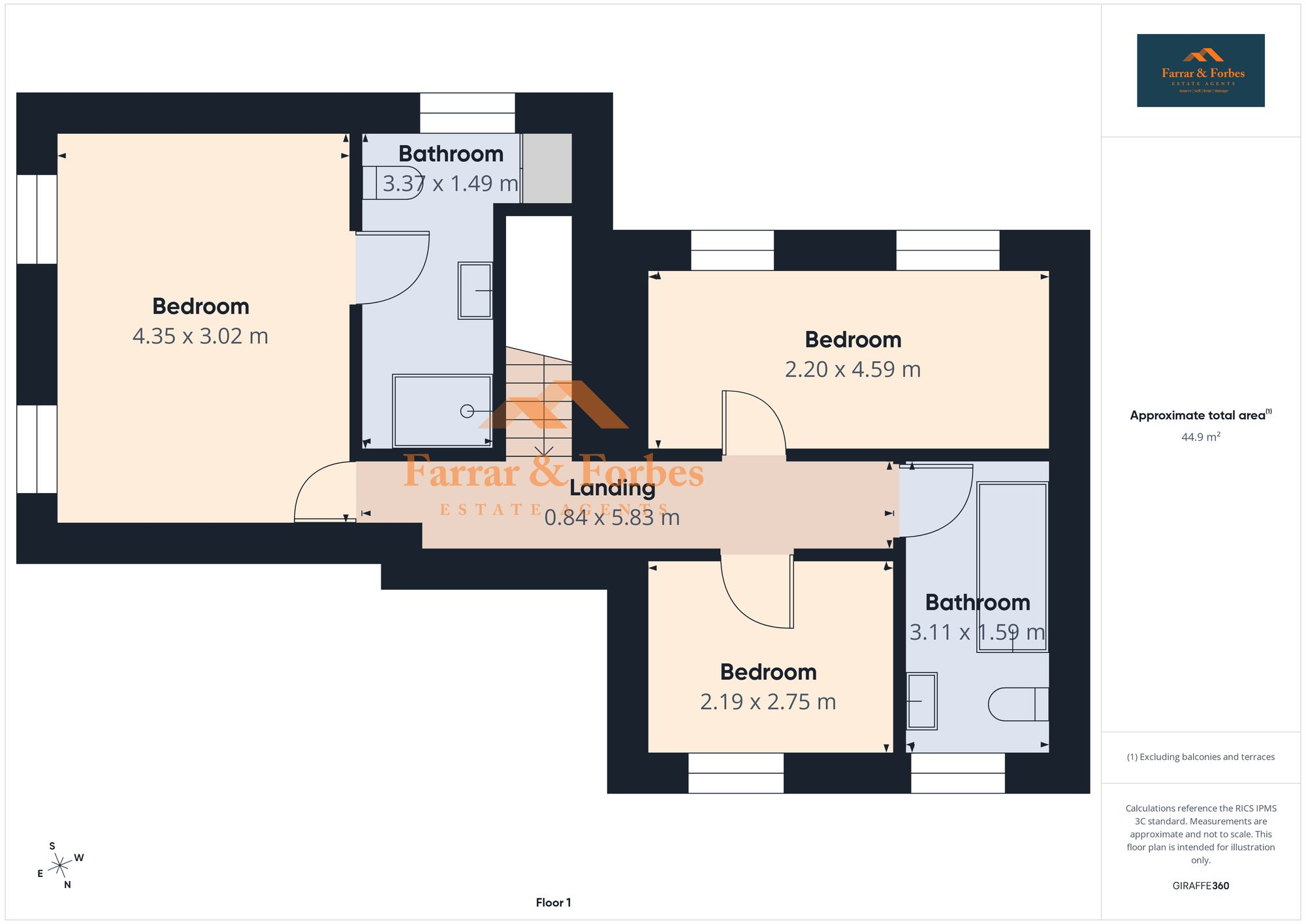 Bott House Lane, Colne, BB8 floorplan