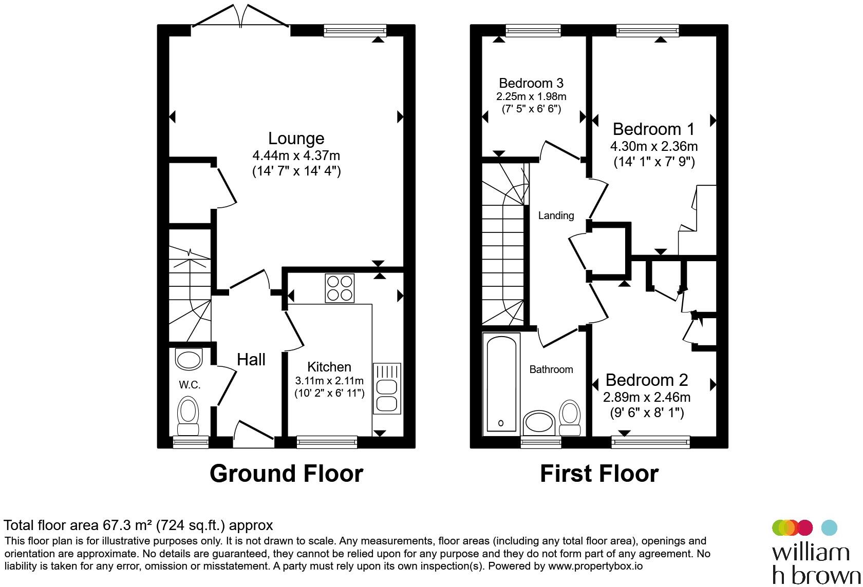 Walnut Way, Dereham floorplan