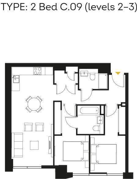 Brickworks, Wharf Approach, Holbeck, Leeds floorplan