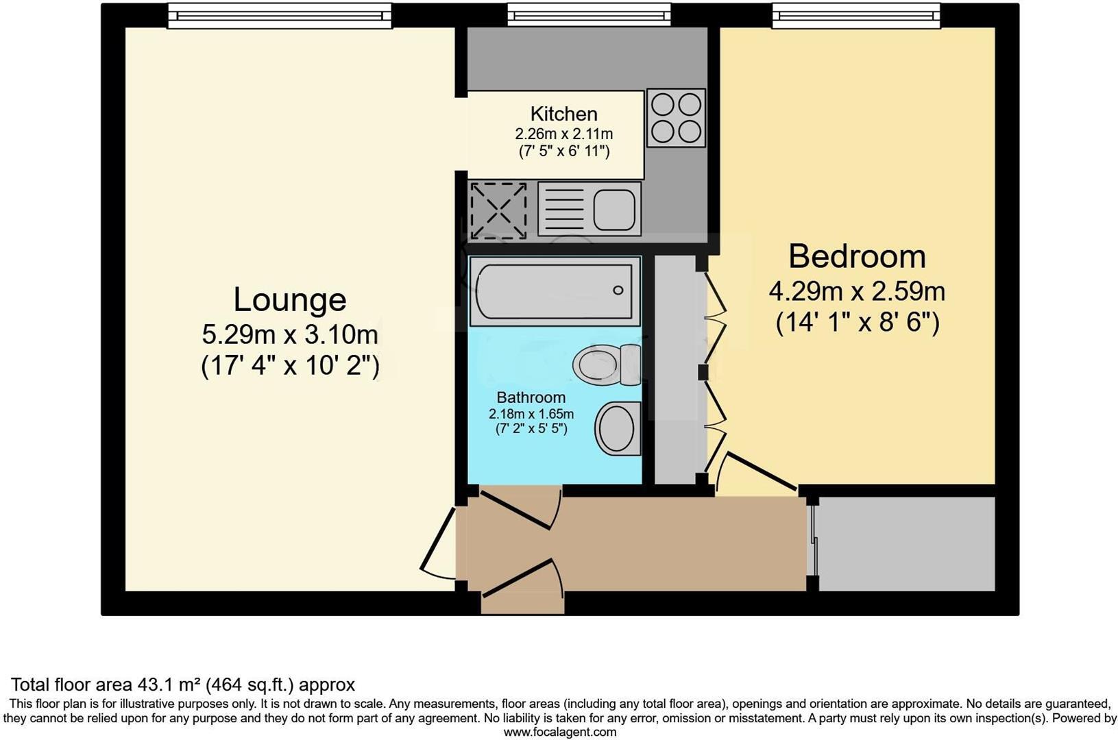 Marine Parade, Seaford floorplan
