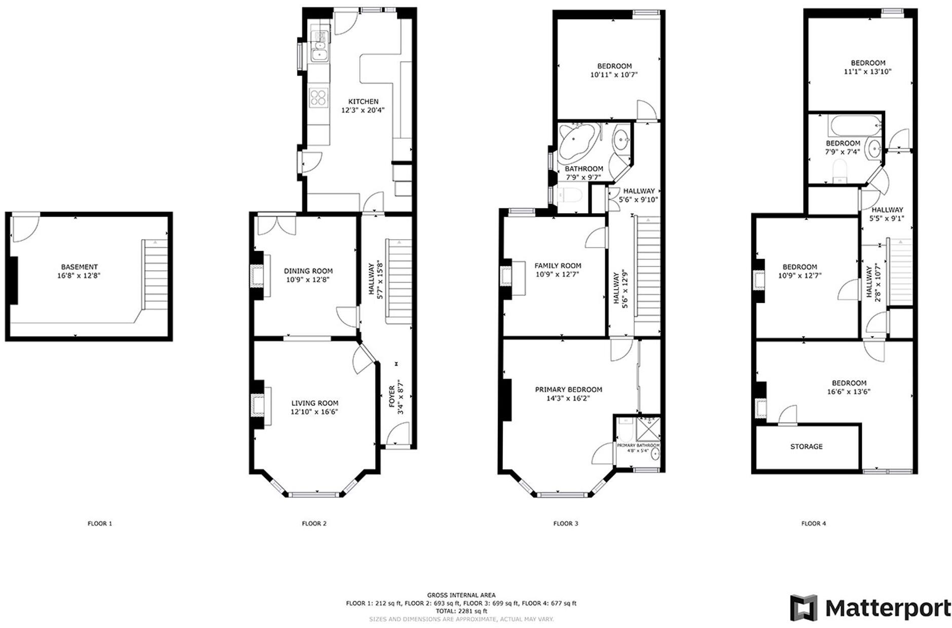 Norwich Road, Ipswich, IP1 floorplan