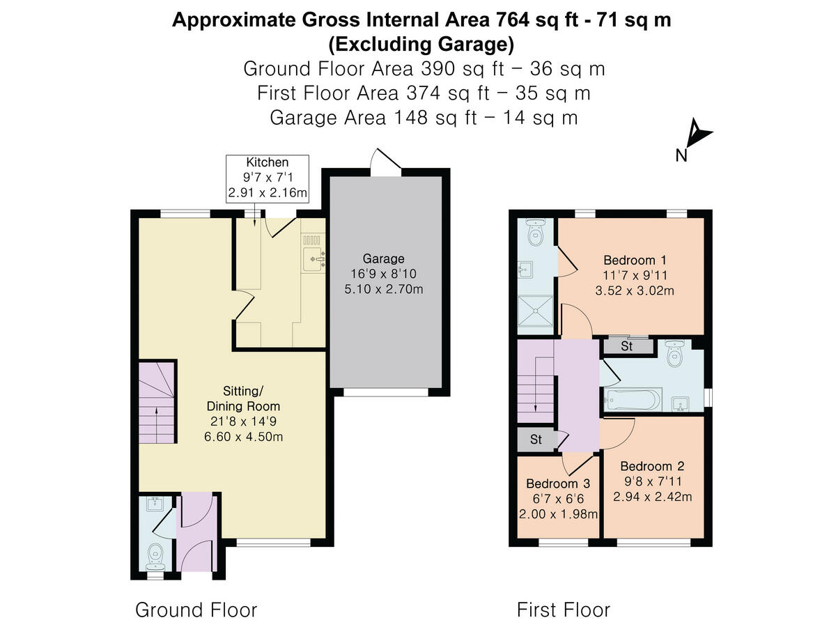 Orchard Road, Oxford, OX2 floorplan
