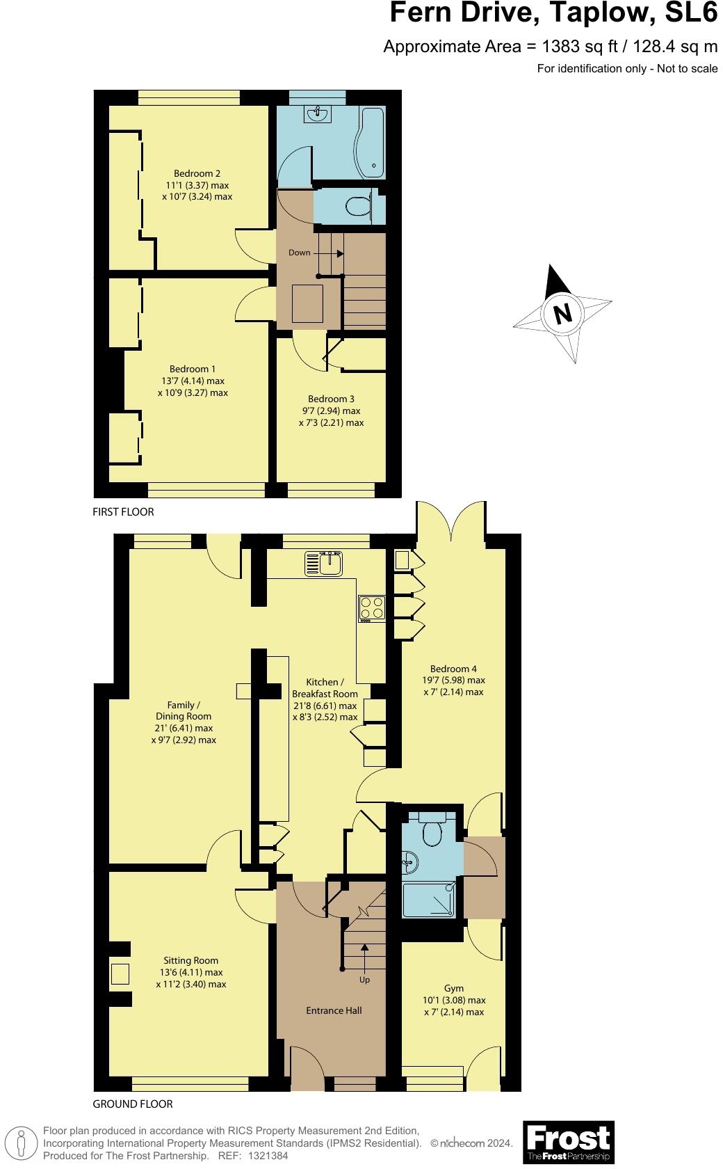 Fern Drive, Taplow, Buckinghamshire, SL6 floorplan