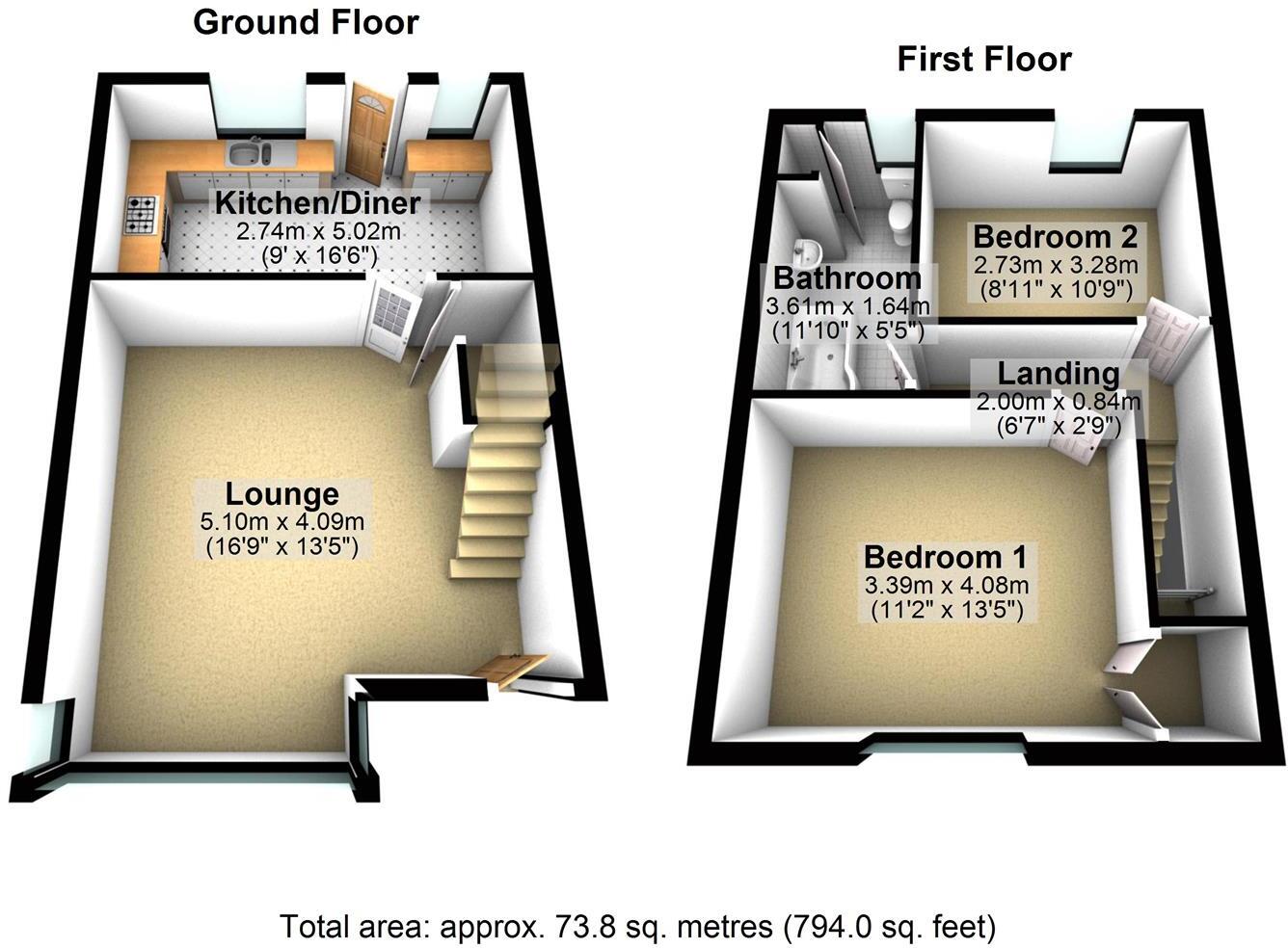 Sturton Lane, Garforth, Leeds floorplan